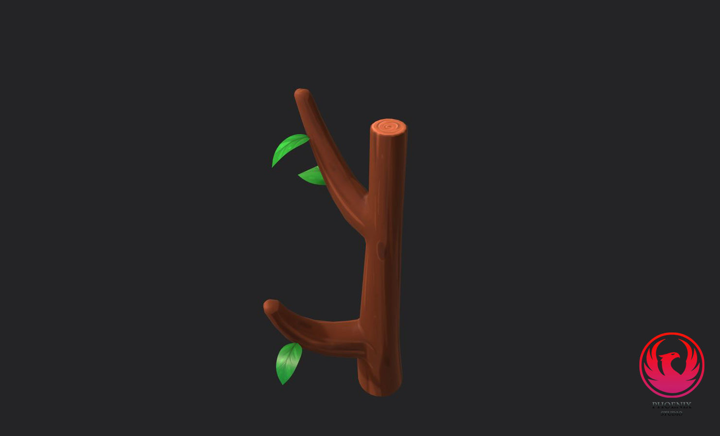 Wood Pack Low-poly 3D model_7