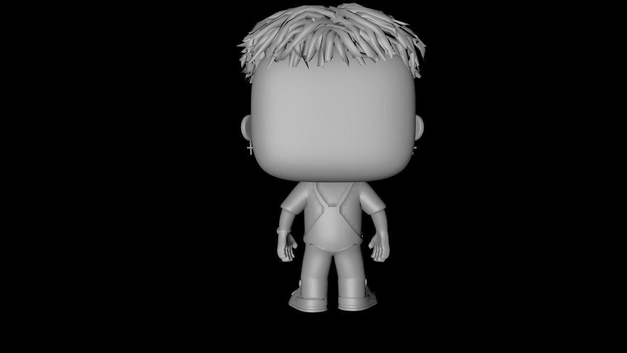 Tiago pzk Funko Pop Style 3D model 3D model_4