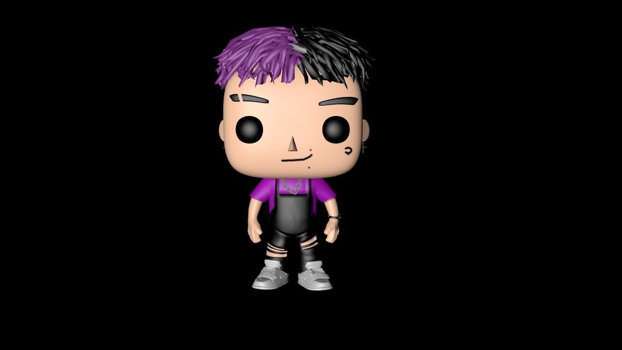 Tiago pzk Funko Pop Style 3D model 3D model_1