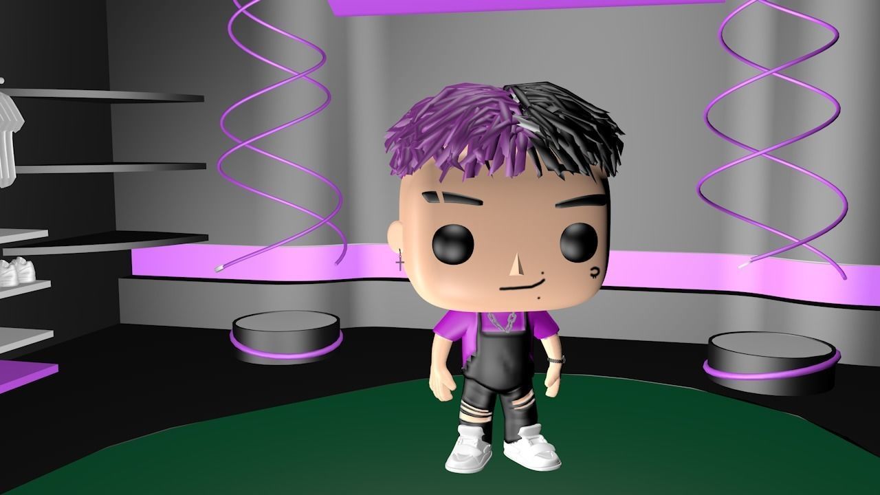Tiago pzk Funko Pop Style 3D model 3D model_5