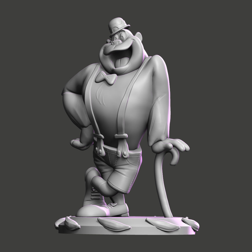 Magilla Gorilla 3D print model_10