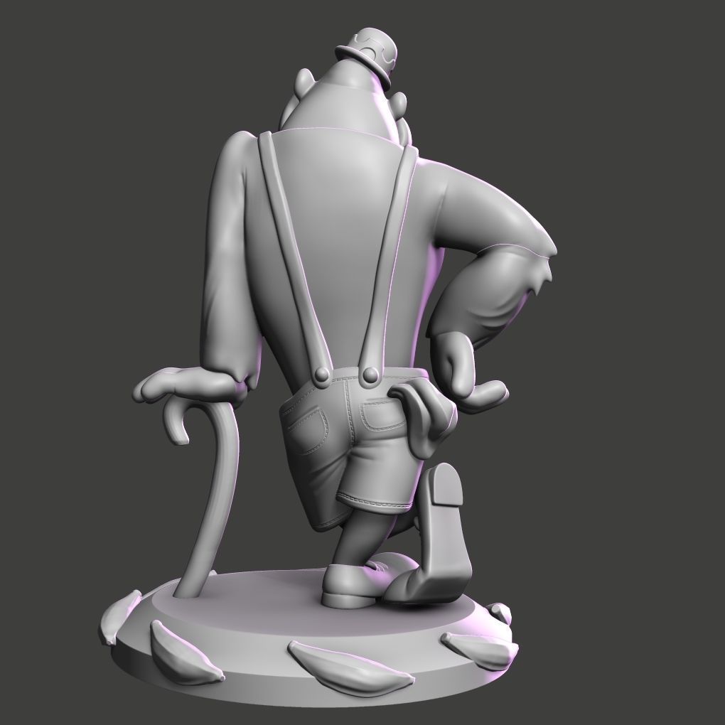 Magilla Gorilla 3D print model_9