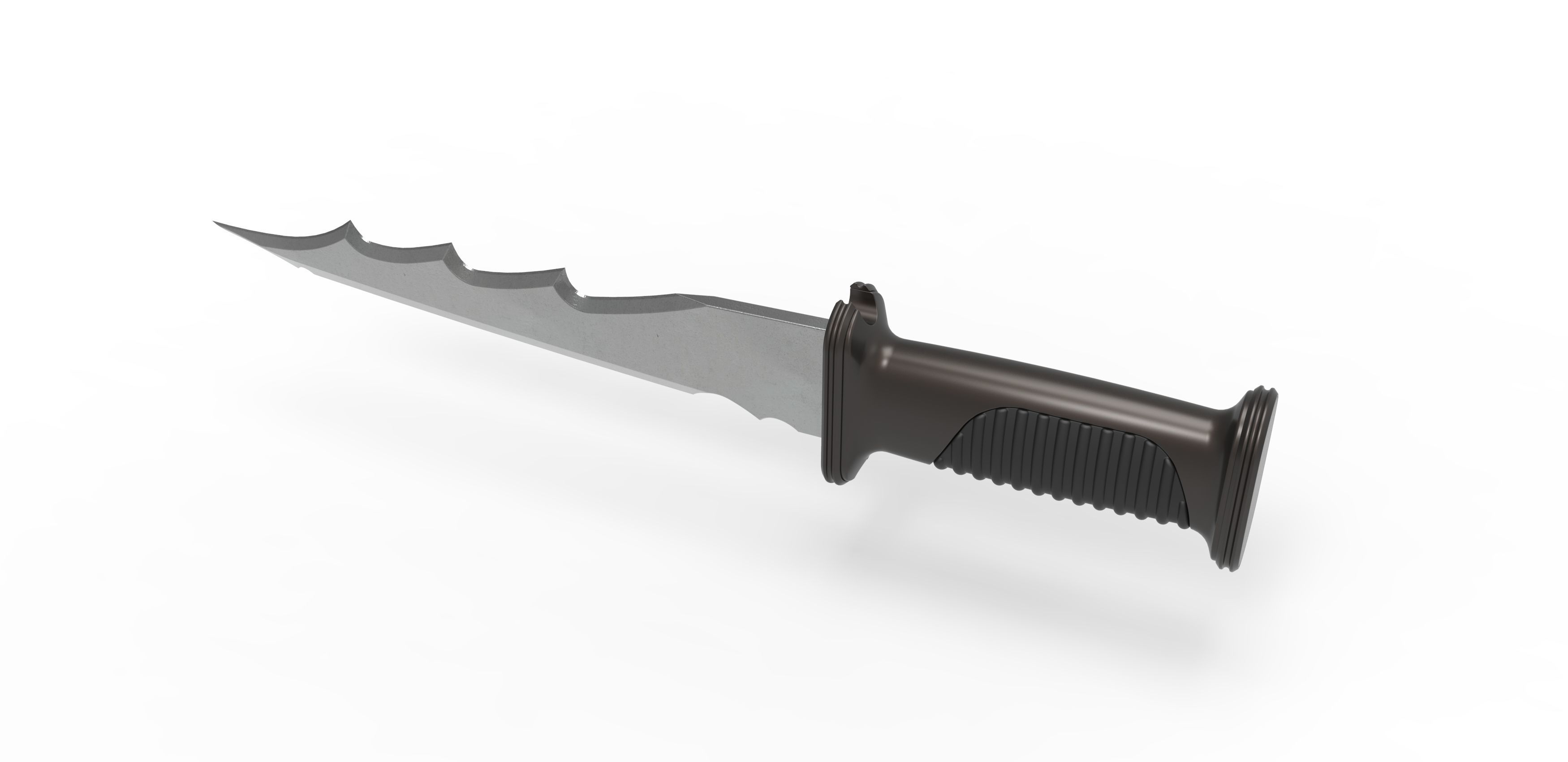Knife from Star Trek The Next Generation TV series 3D print model_8