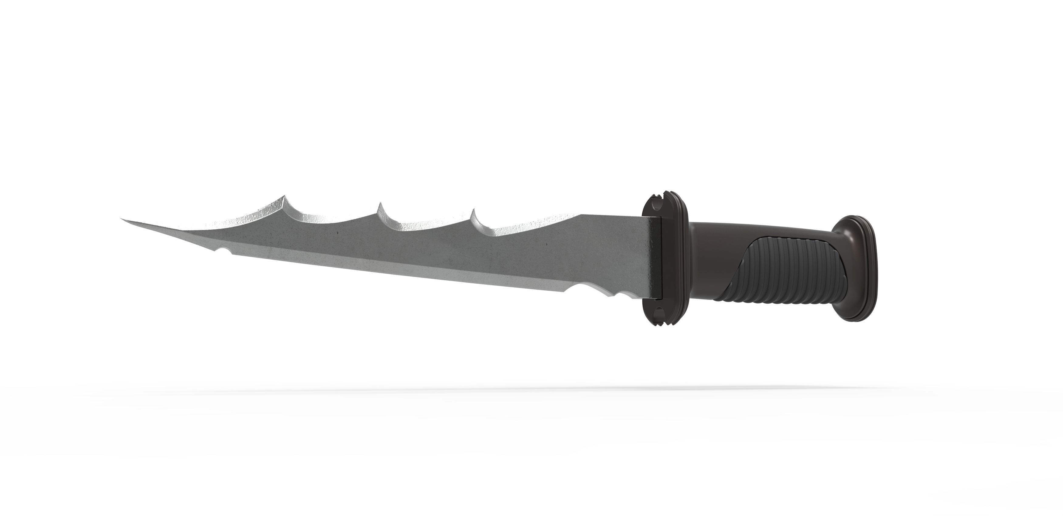 Knife from Star Trek The Next Generation TV series 3D print model_1