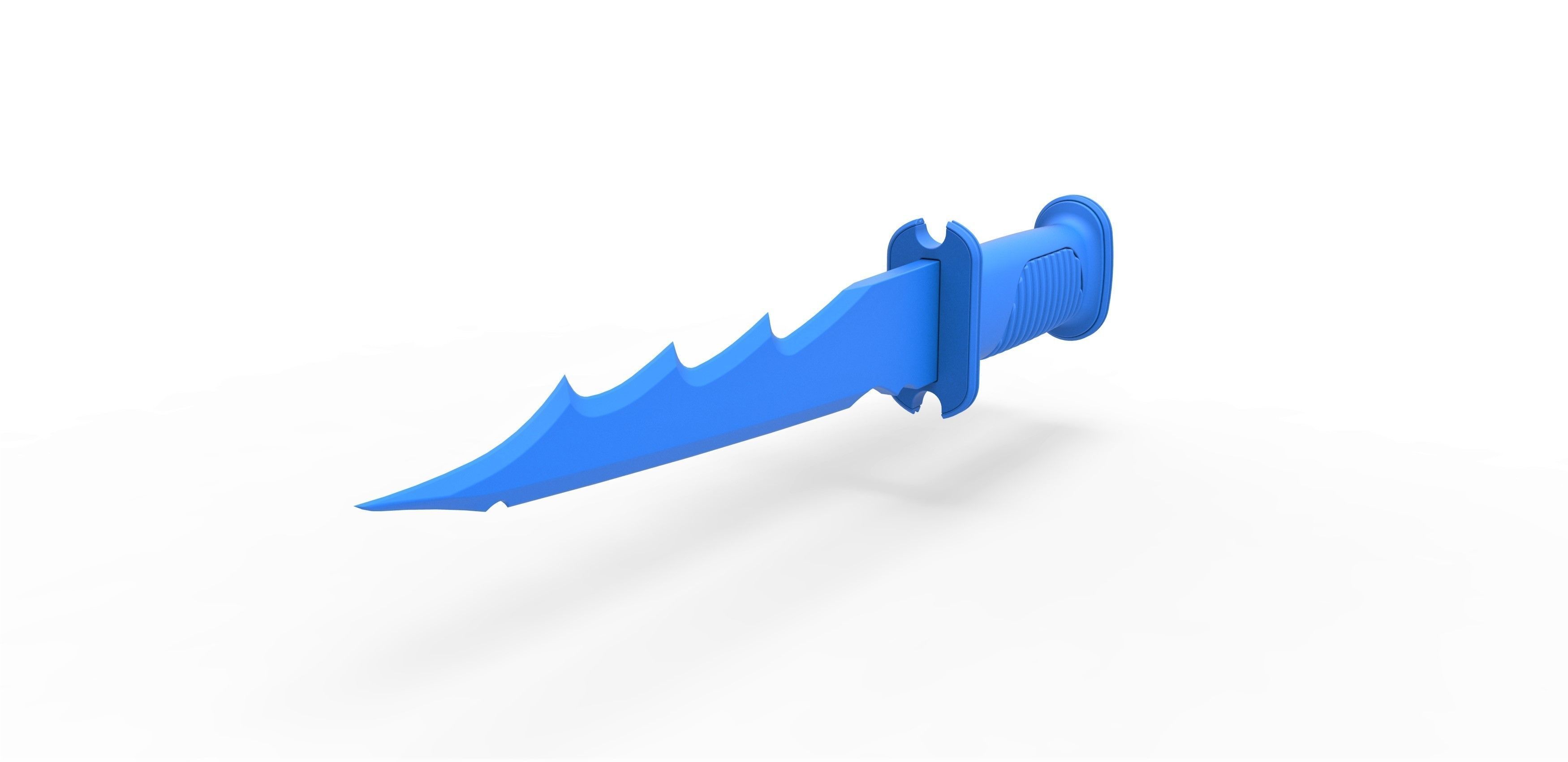 Knife from Star Trek The Next Generation TV series 3D print model_16