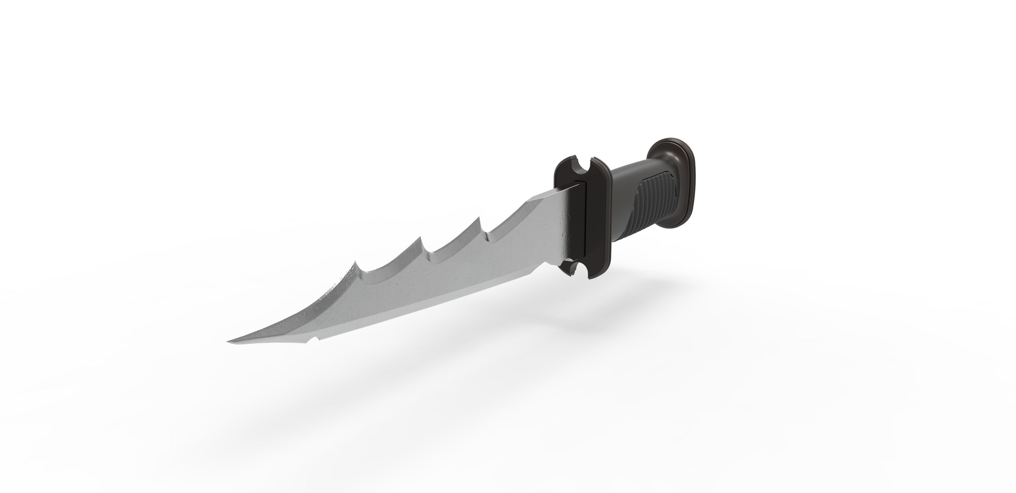 Knife from Star Trek The Next Generation TV series 3D print model_2