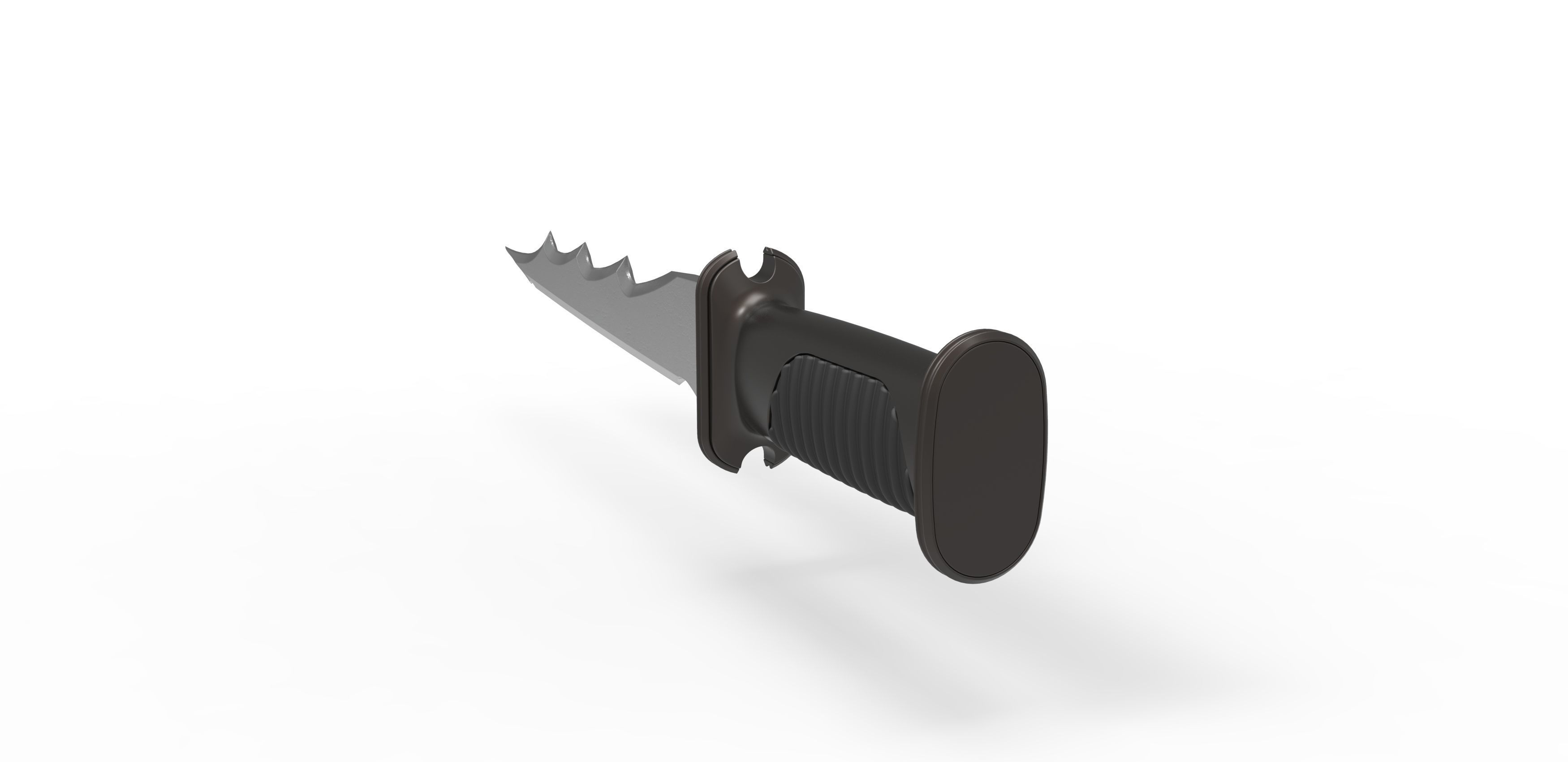 Knife from Star Trek The Next Generation TV series 3D print model_9