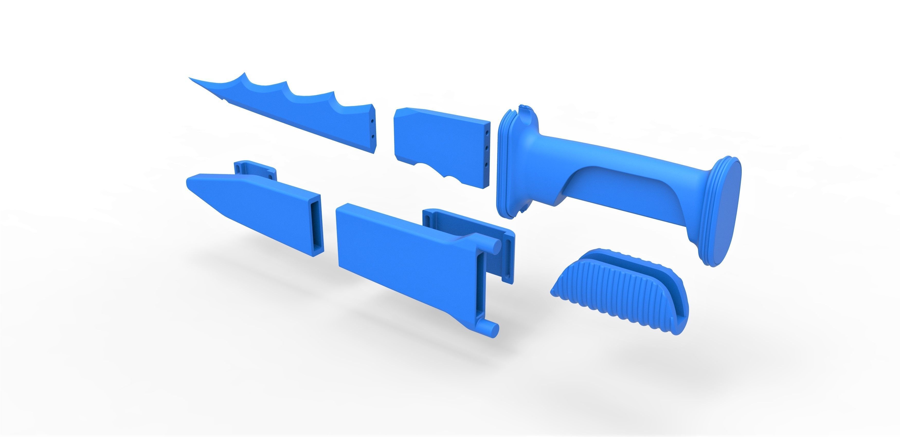 Knife from Star Trek The Next Generation TV series 3D print model_33
