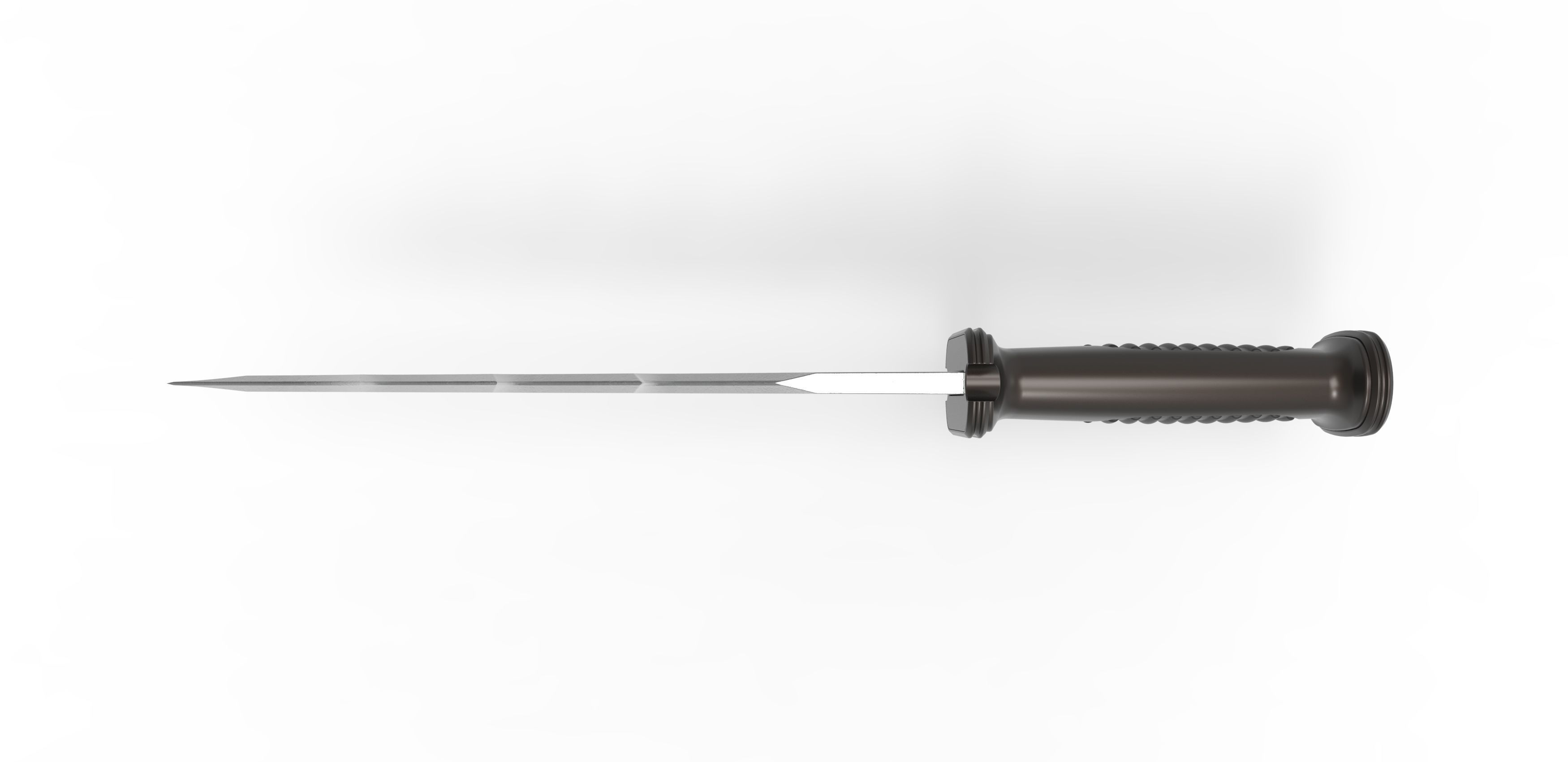 Knife from Star Trek The Next Generation TV series 3D print model_7