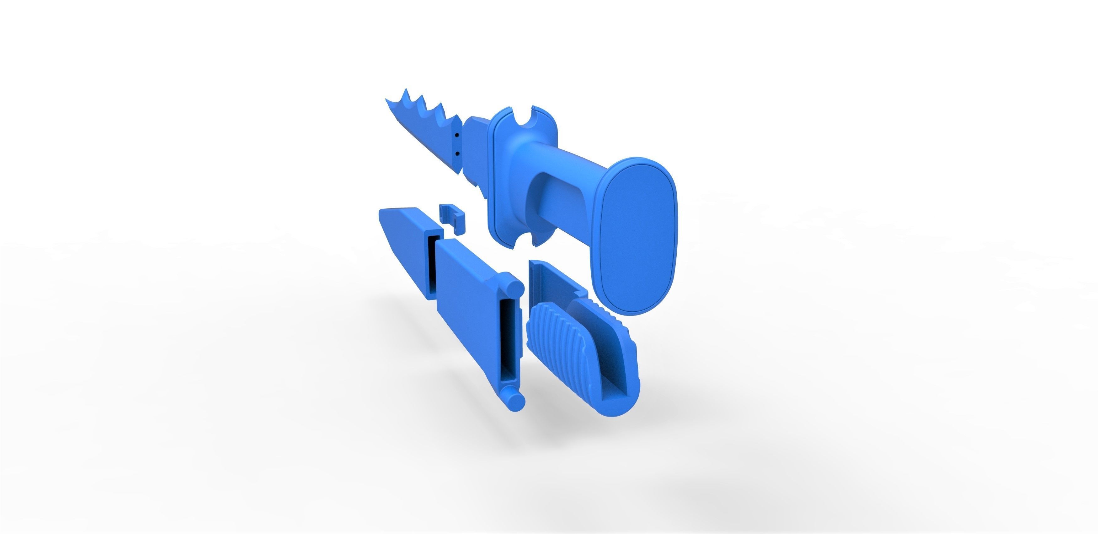 Knife from Star Trek The Next Generation TV series 3D print model_34