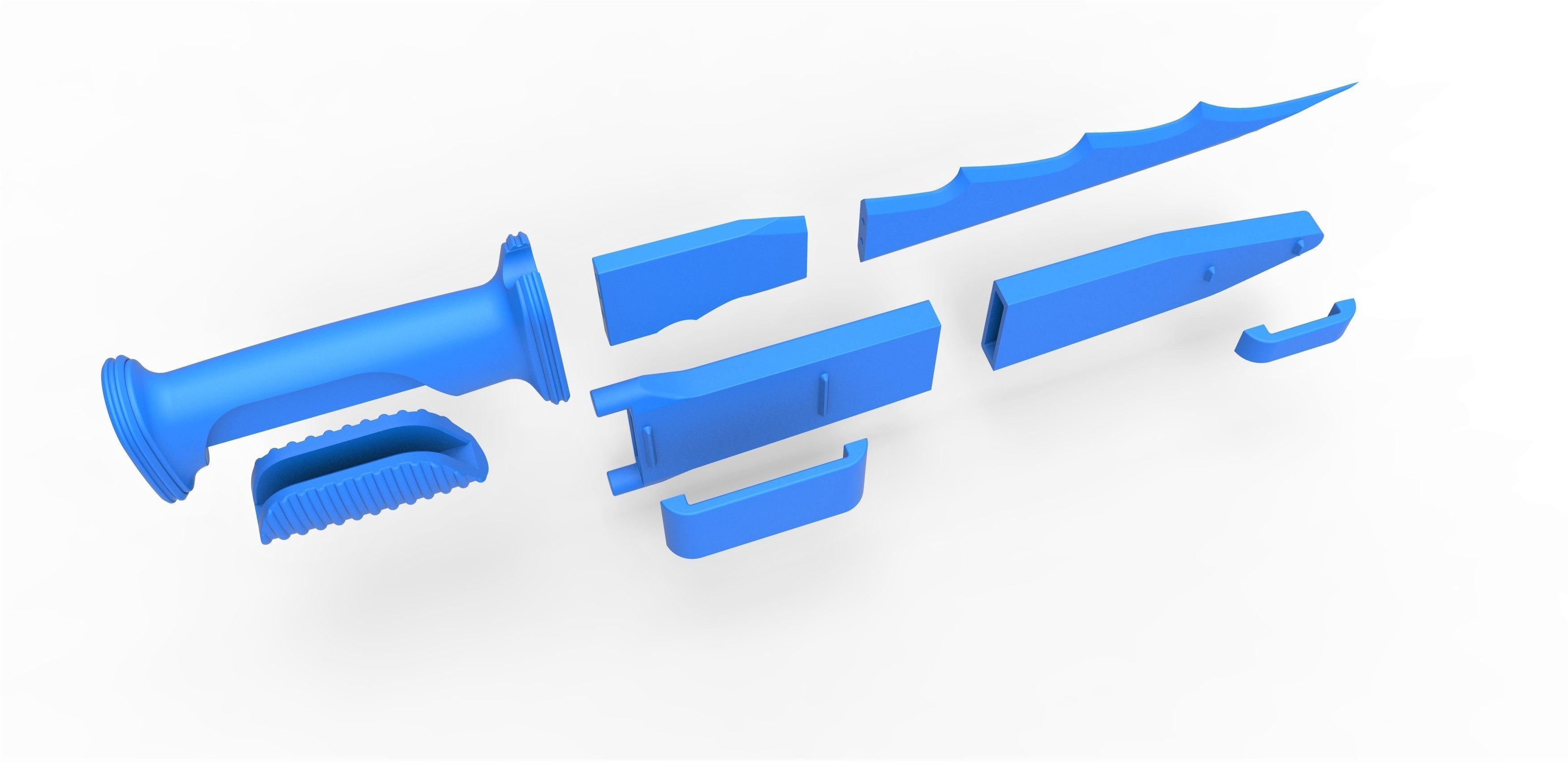 Knife from Star Trek The Next Generation TV series 3D print model_35