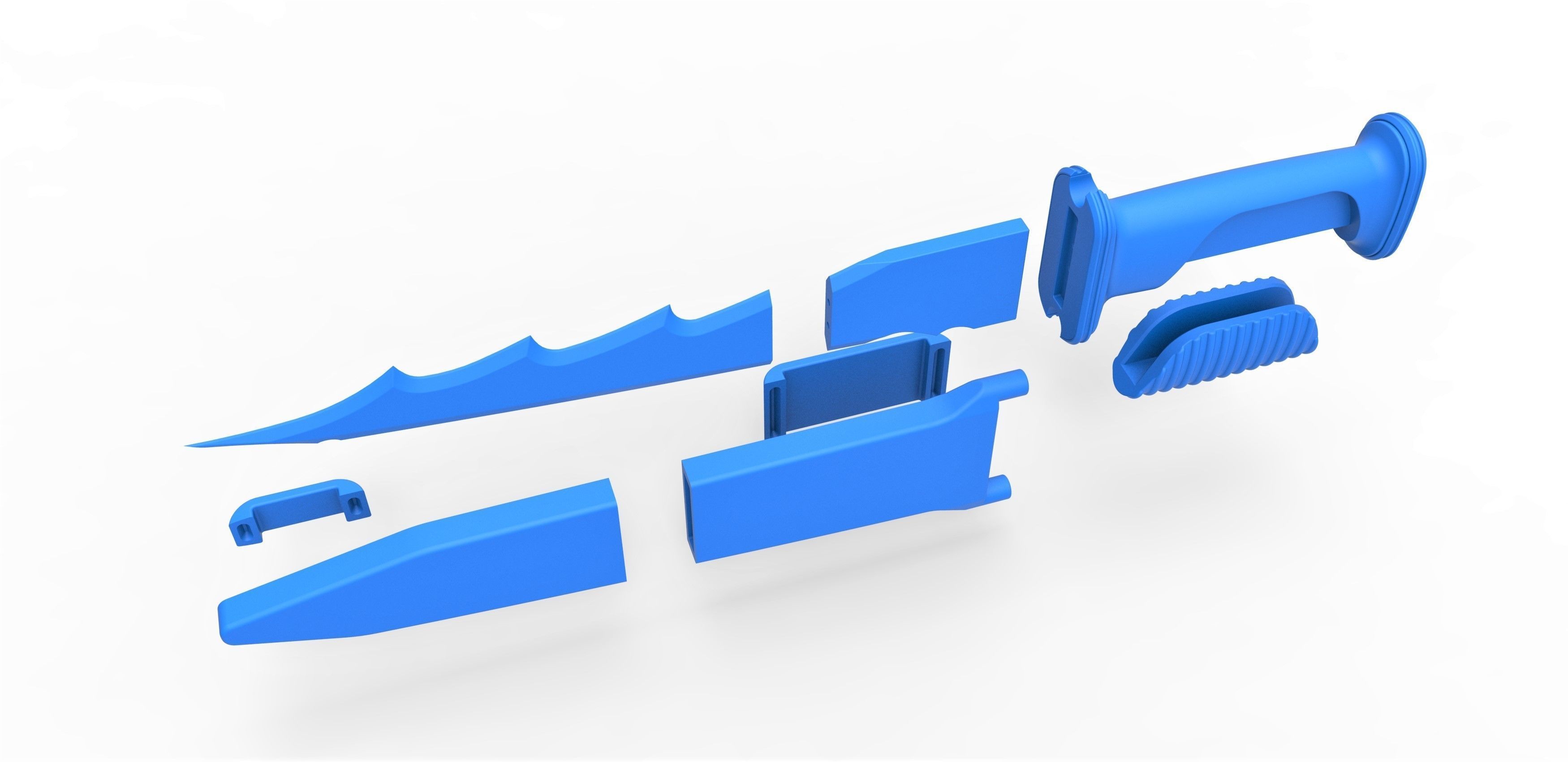 Knife from Star Trek The Next Generation TV series 3D print model_30