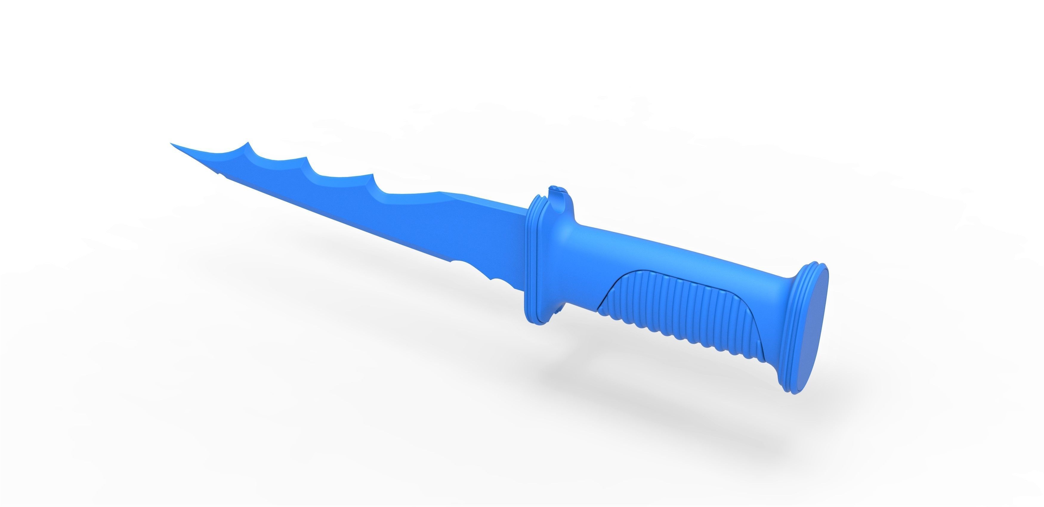 Knife from Star Trek The Next Generation TV series 3D print model_21
