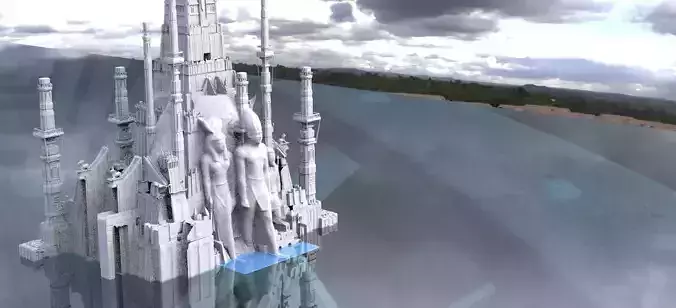 Egyptian Pharaohs temple 1 