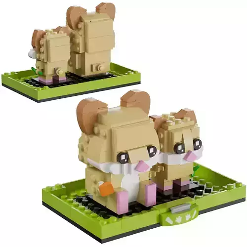 Lego BrickHeadz 40482 - Hamster