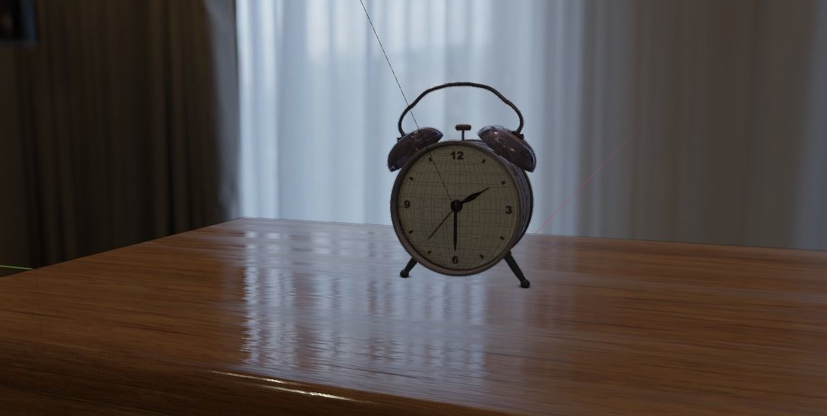 Alarm Clock 3D model_10