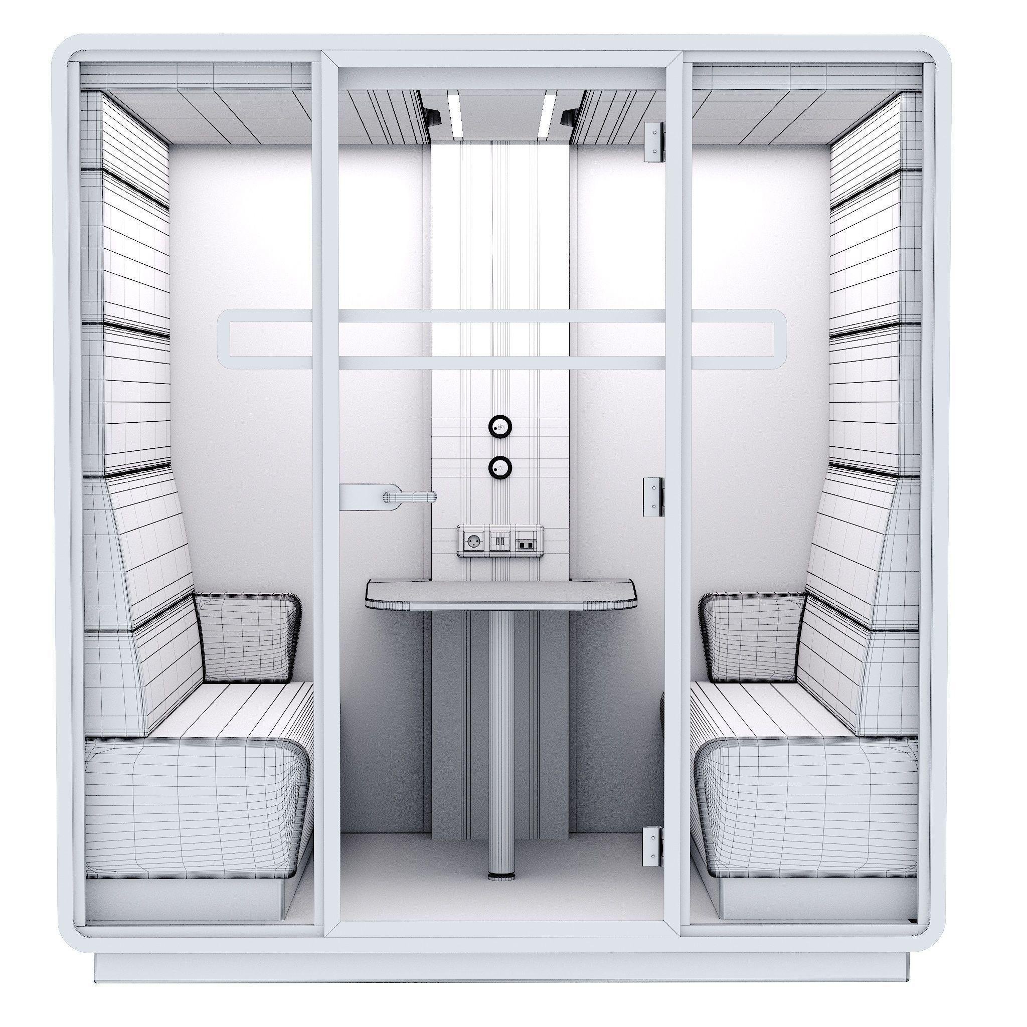 Mikomax Smart Office HUSH MEET 3D model_4