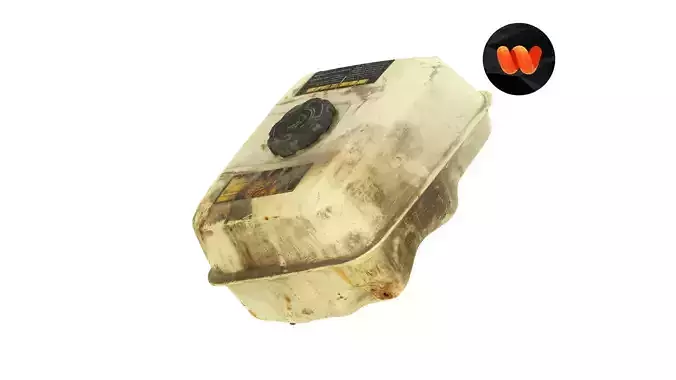 Old Dirty Fuel Tank Raw Scanned