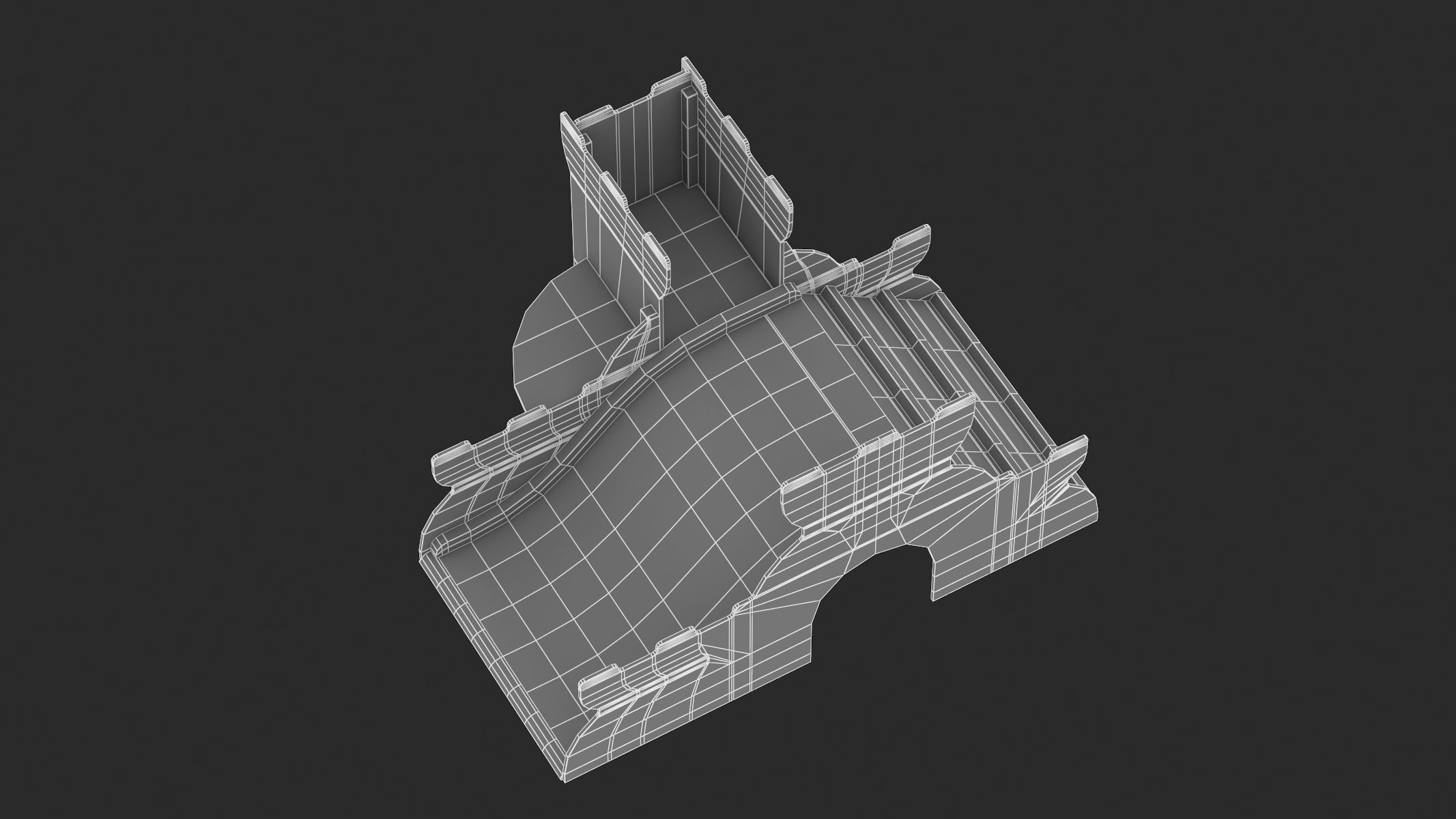 Lappset Castle 3D model_14