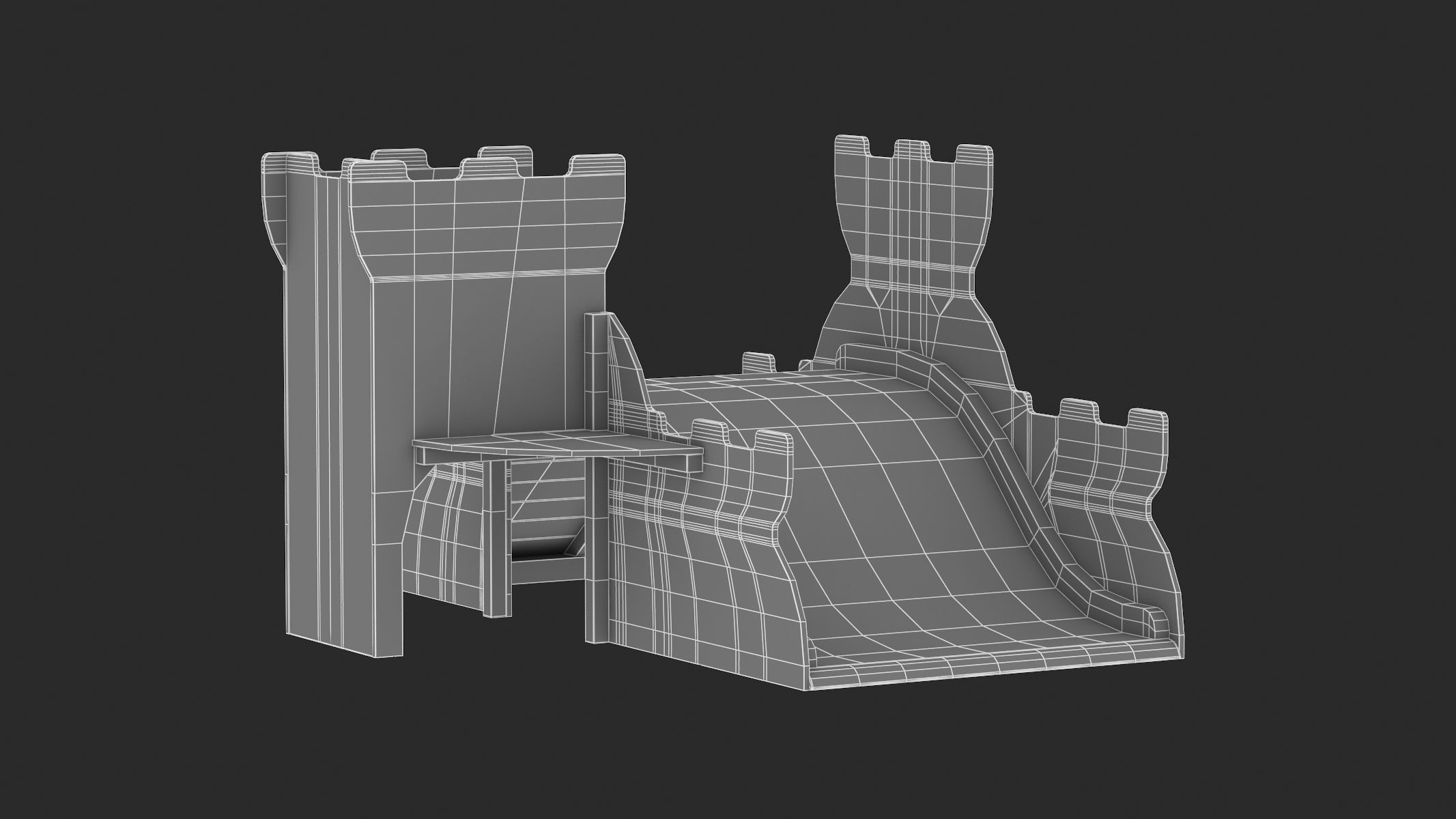 Lappset Castle 3D model_11