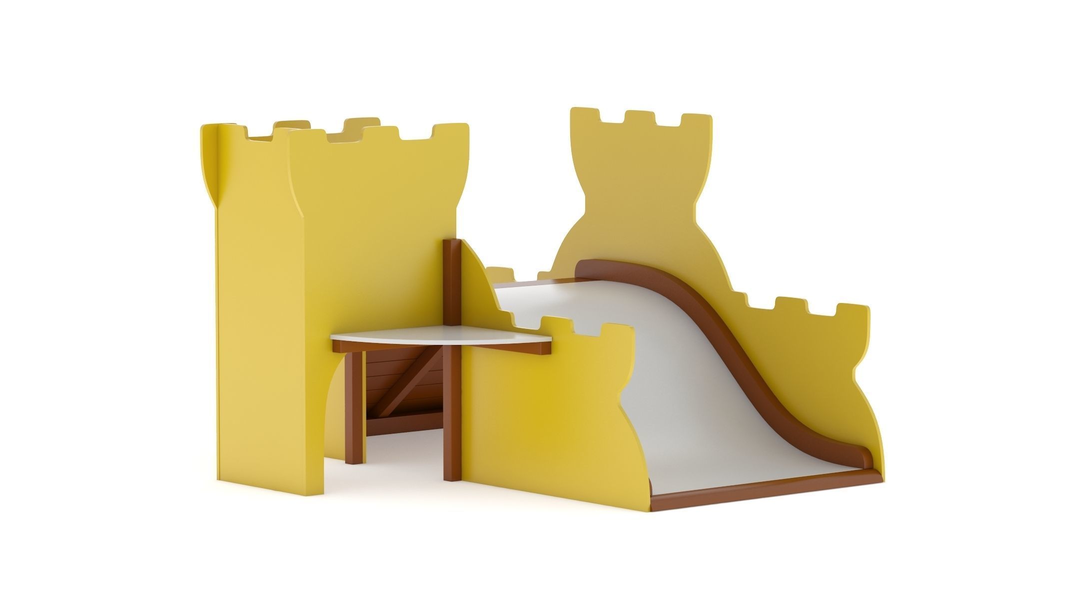 Lappset Castle 3D model_1