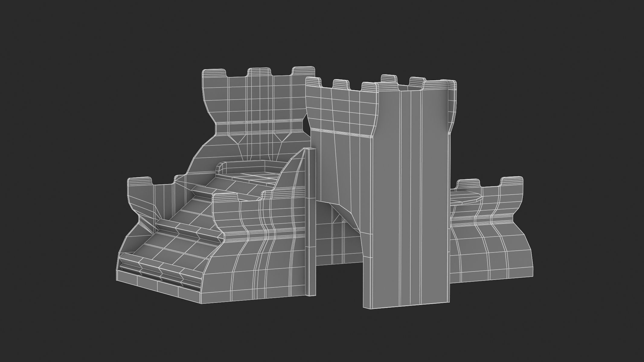 Lappset Castle 3D model_12