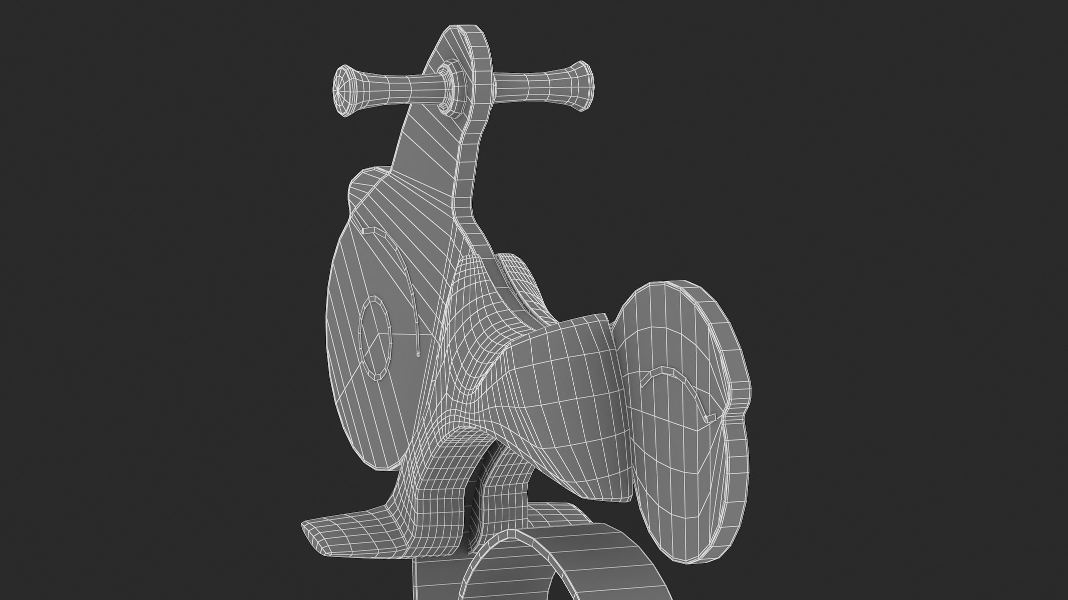 Lappset Motorcycle 3D model_9