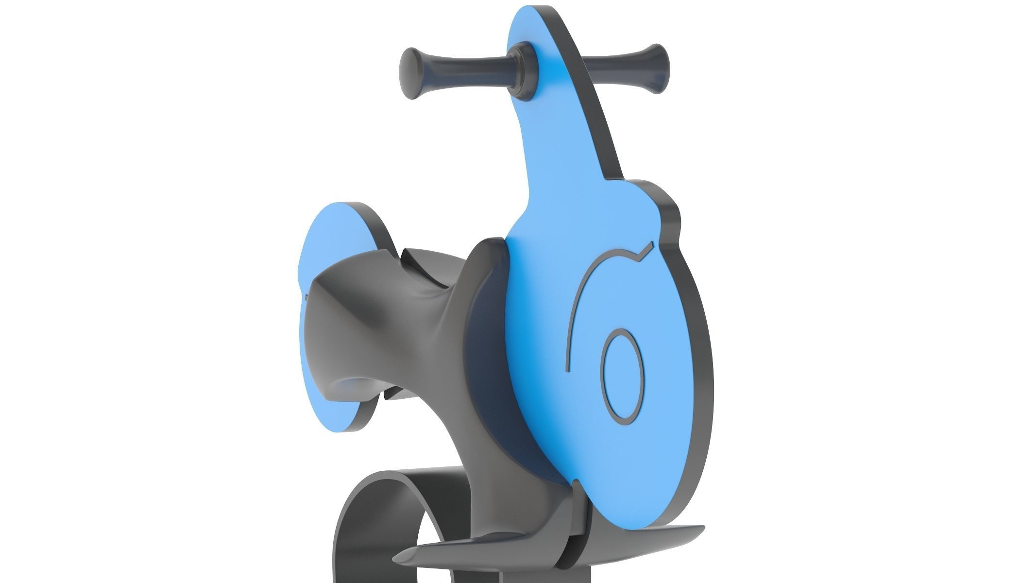 Lappset Motorcycle 3D model_2