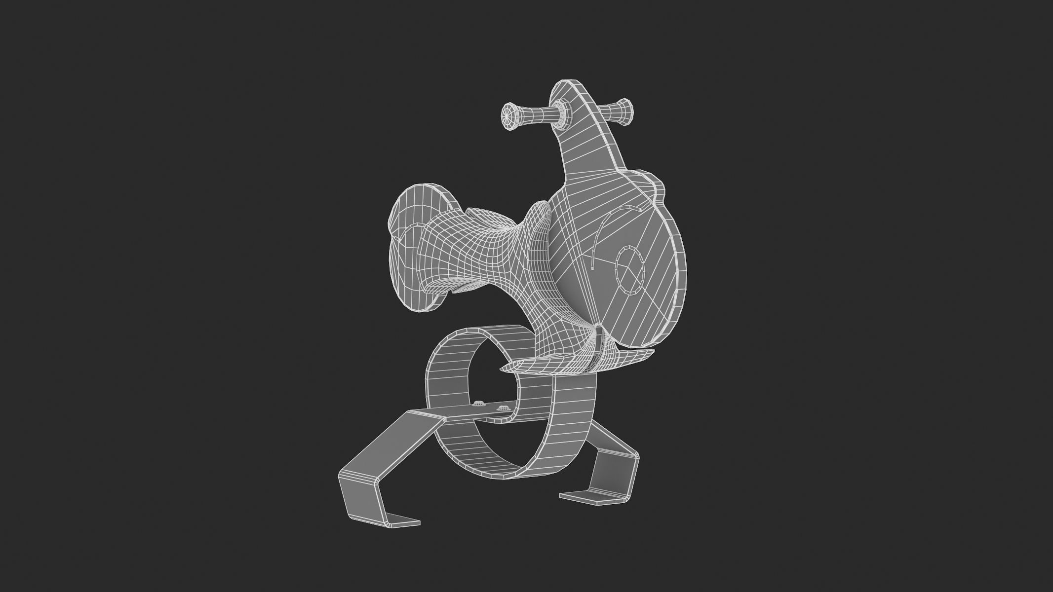 Lappset Motorcycle 3D model_6