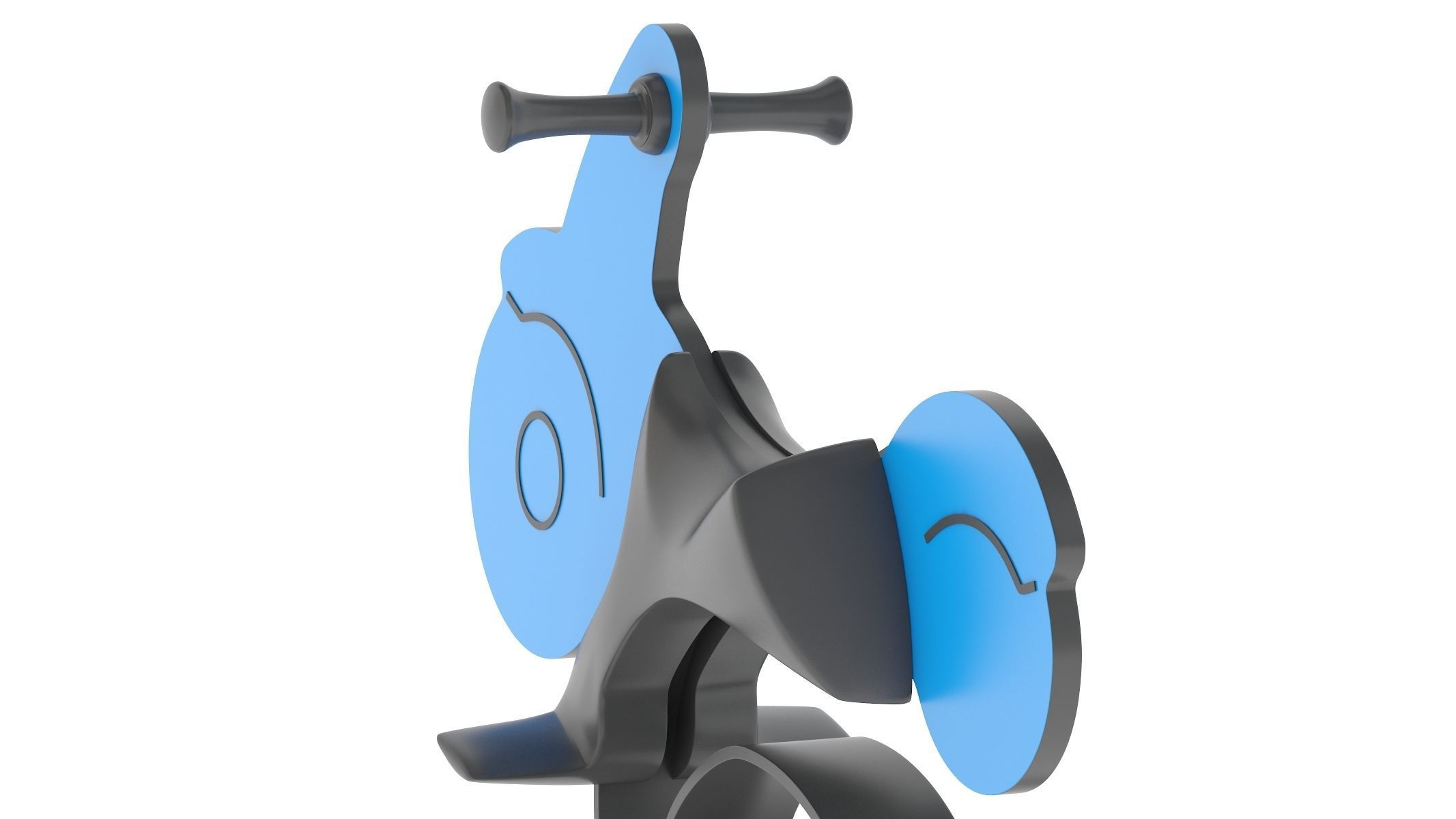 Lappset Motorcycle 3D model_4