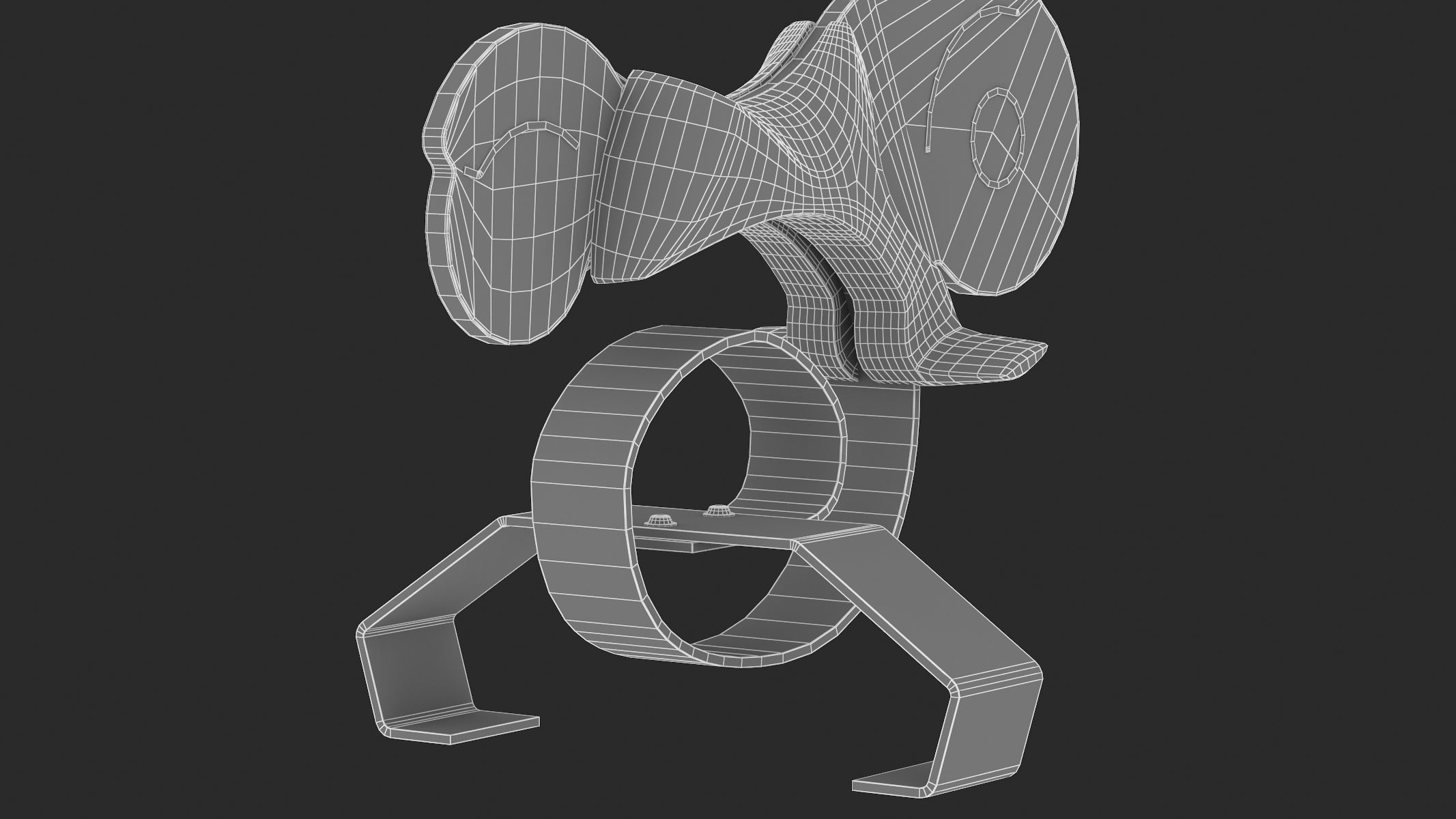 Lappset Motorcycle 3D model_8