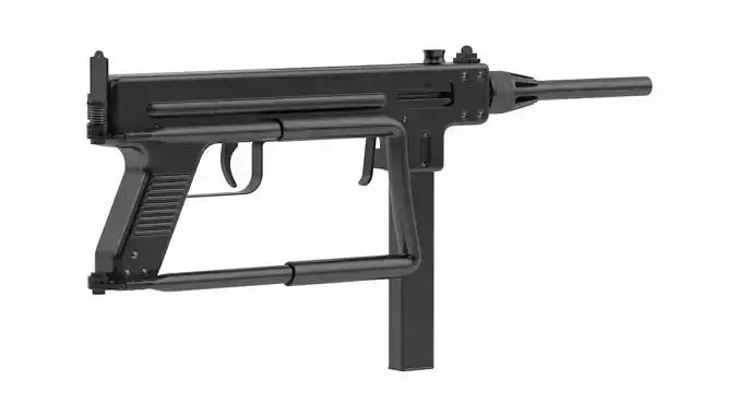Madsen M-50  3D model