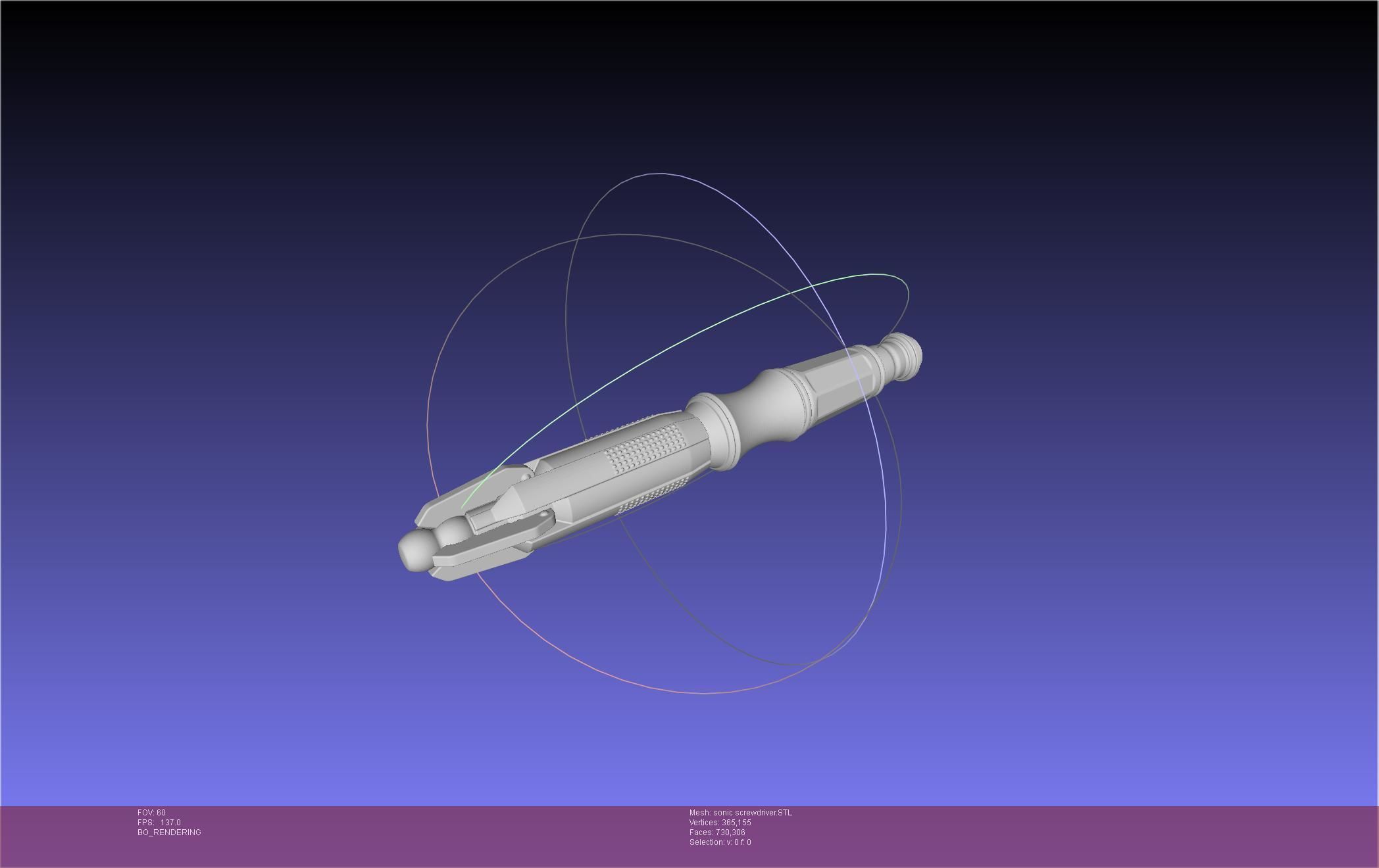 Doctor Who 11-12 Sonic Screwdriver 3D print model_13