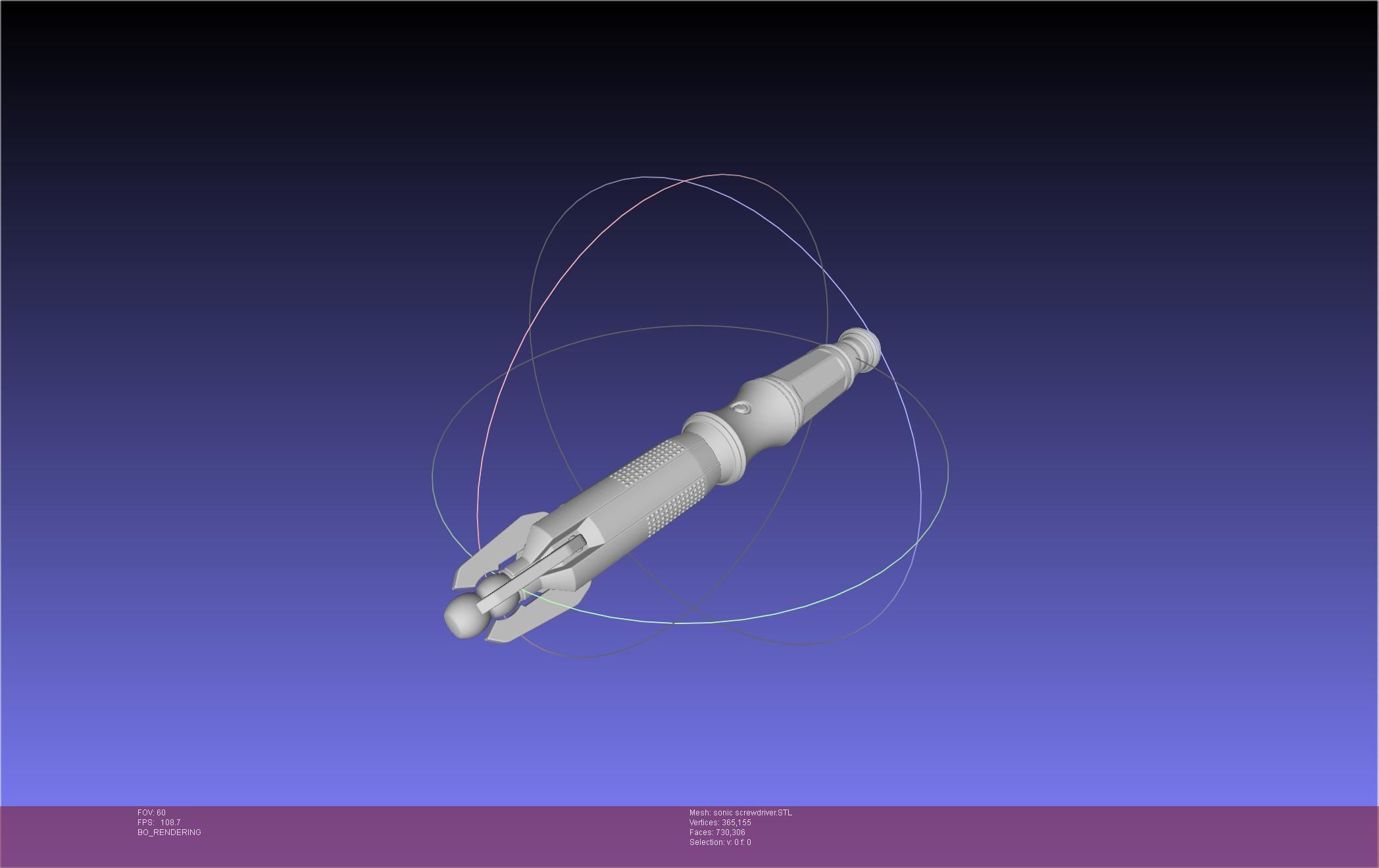 Doctor Who 11-12 Sonic Screwdriver 3D print model_14