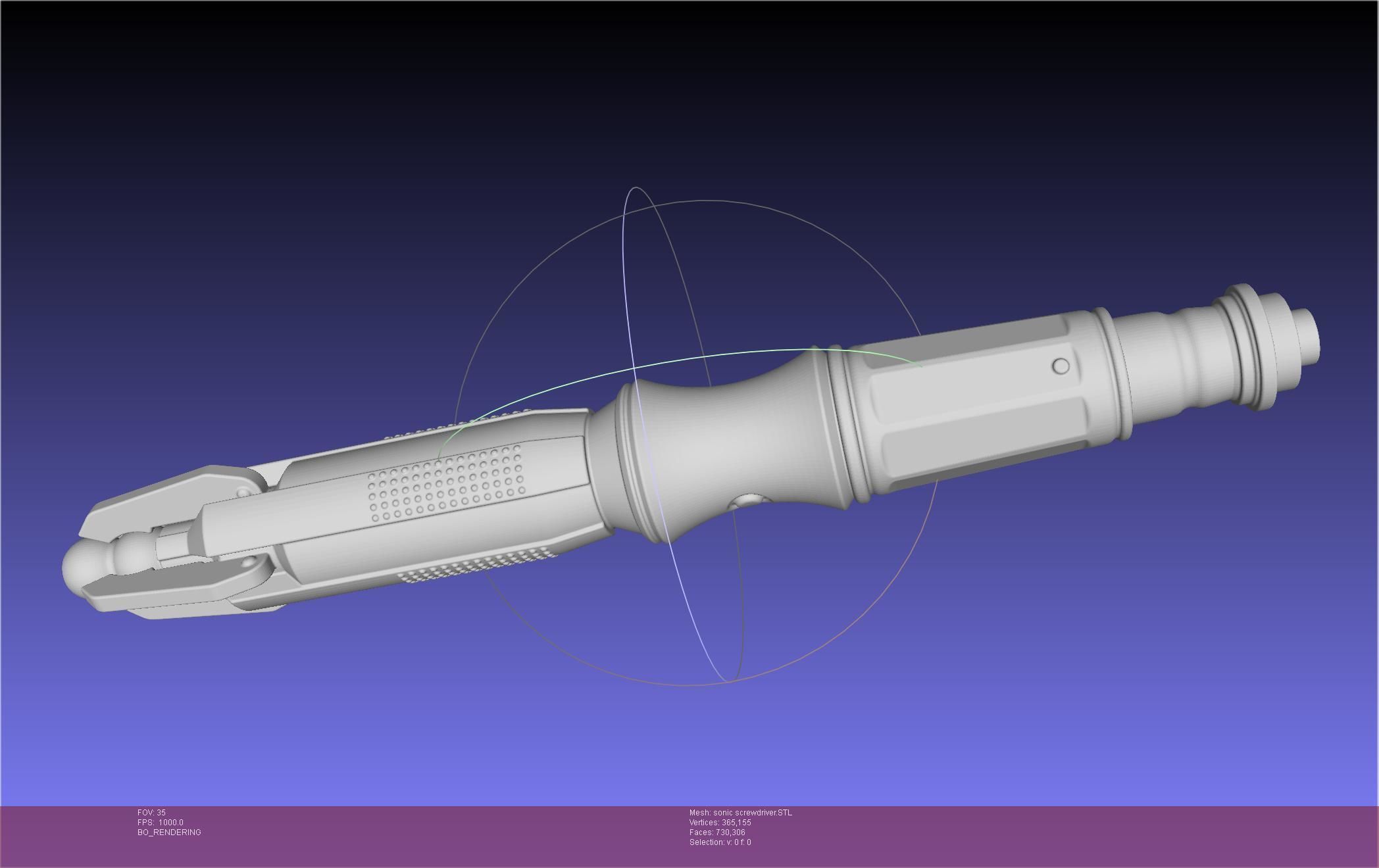 Doctor Who 11-12 Sonic Screwdriver 3D print model_54