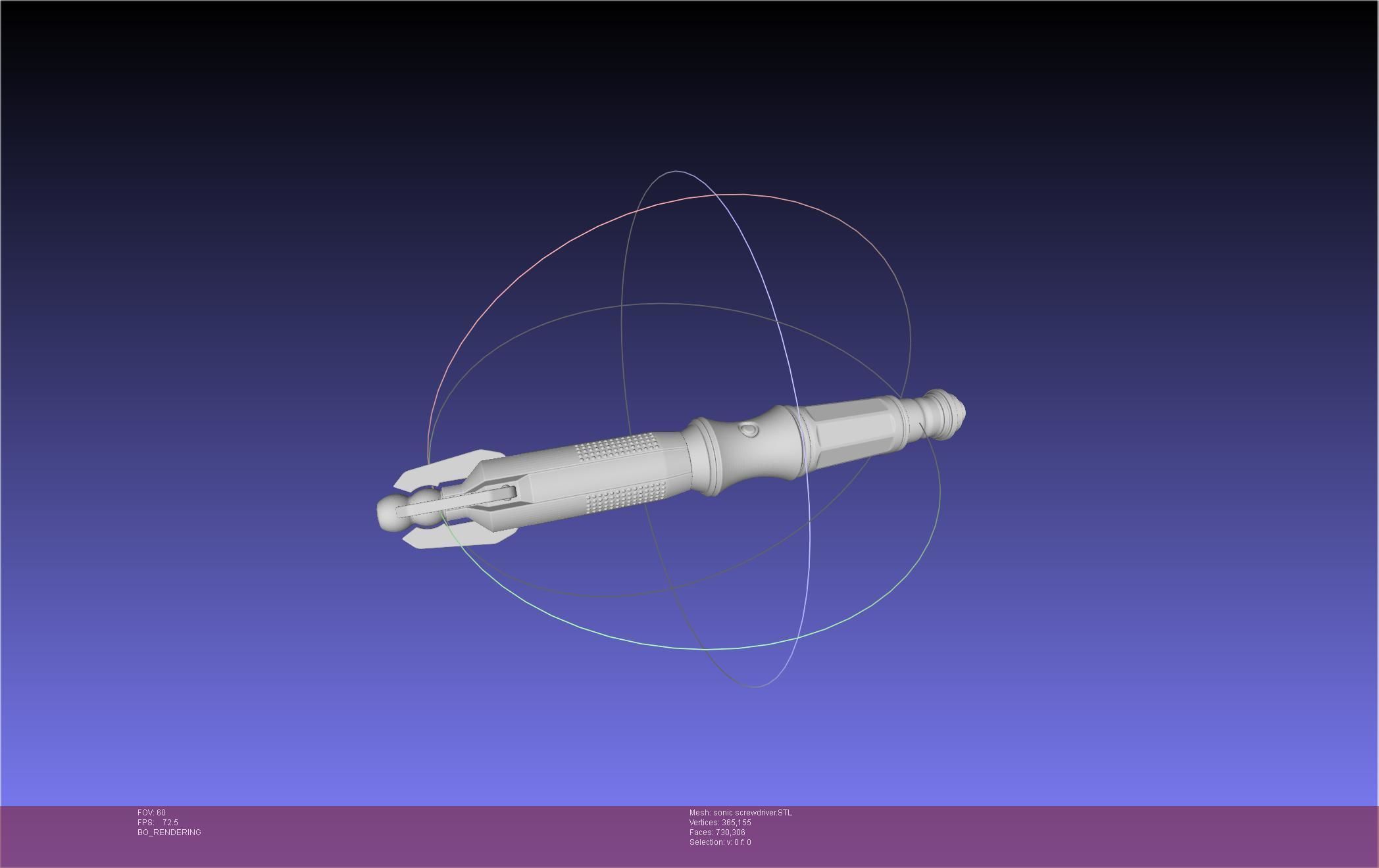 Doctor Who 11-12 Sonic Screwdriver 3D print model_7