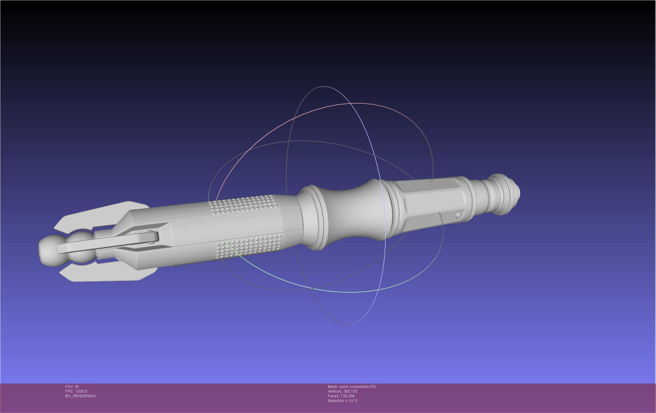 Doctor Who 11-12 Sonic Screwdriver 3D print model_58