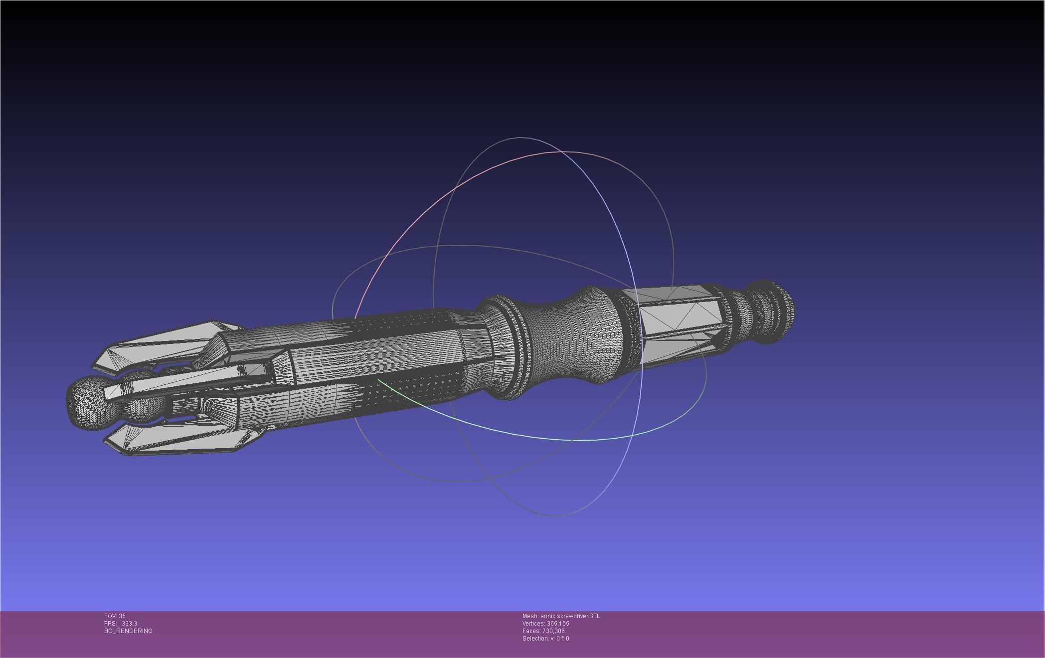 Doctor Who 11-12 Sonic Screwdriver 3D print model_61