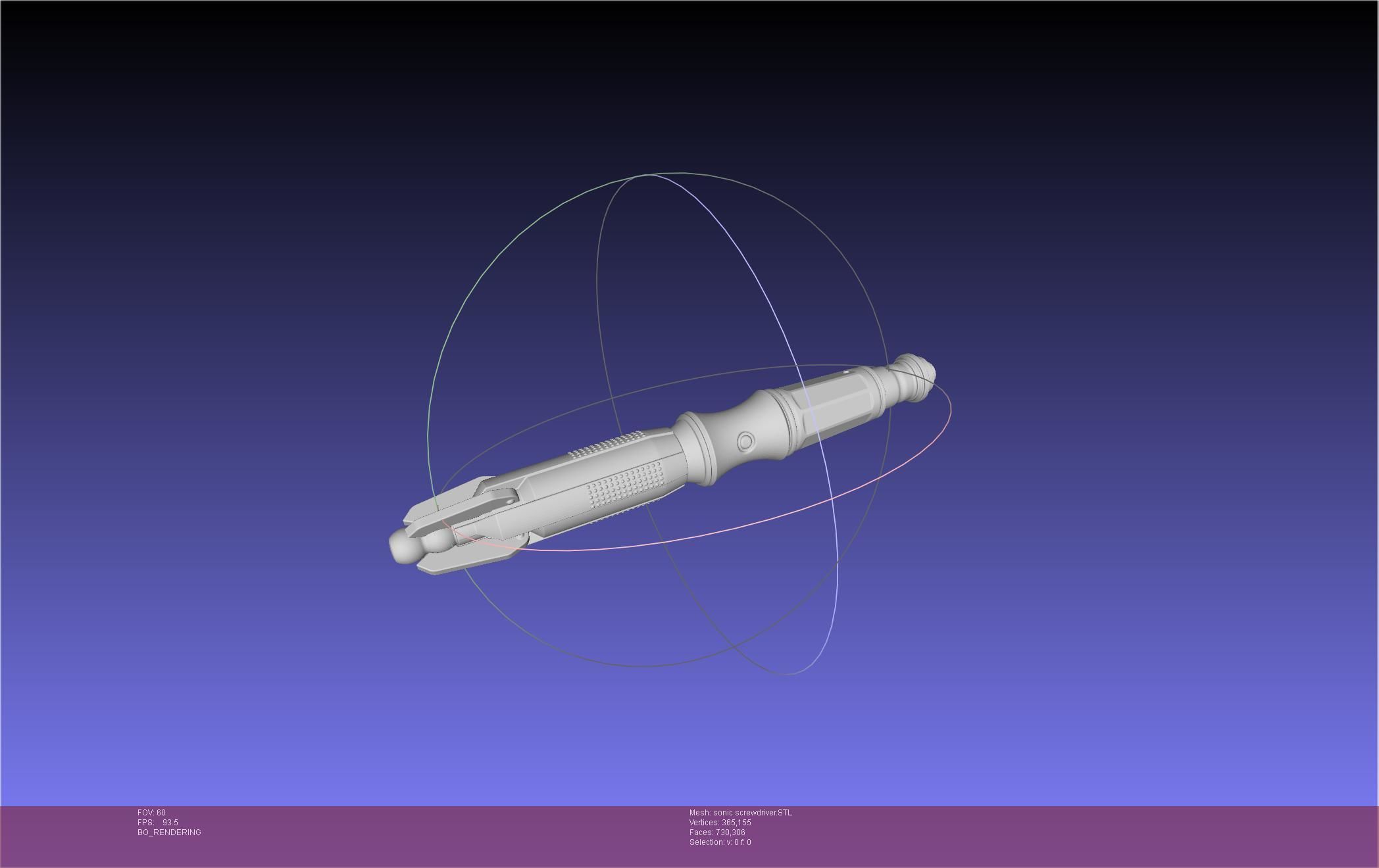 Doctor Who 11-12 Sonic Screwdriver 3D print model_8