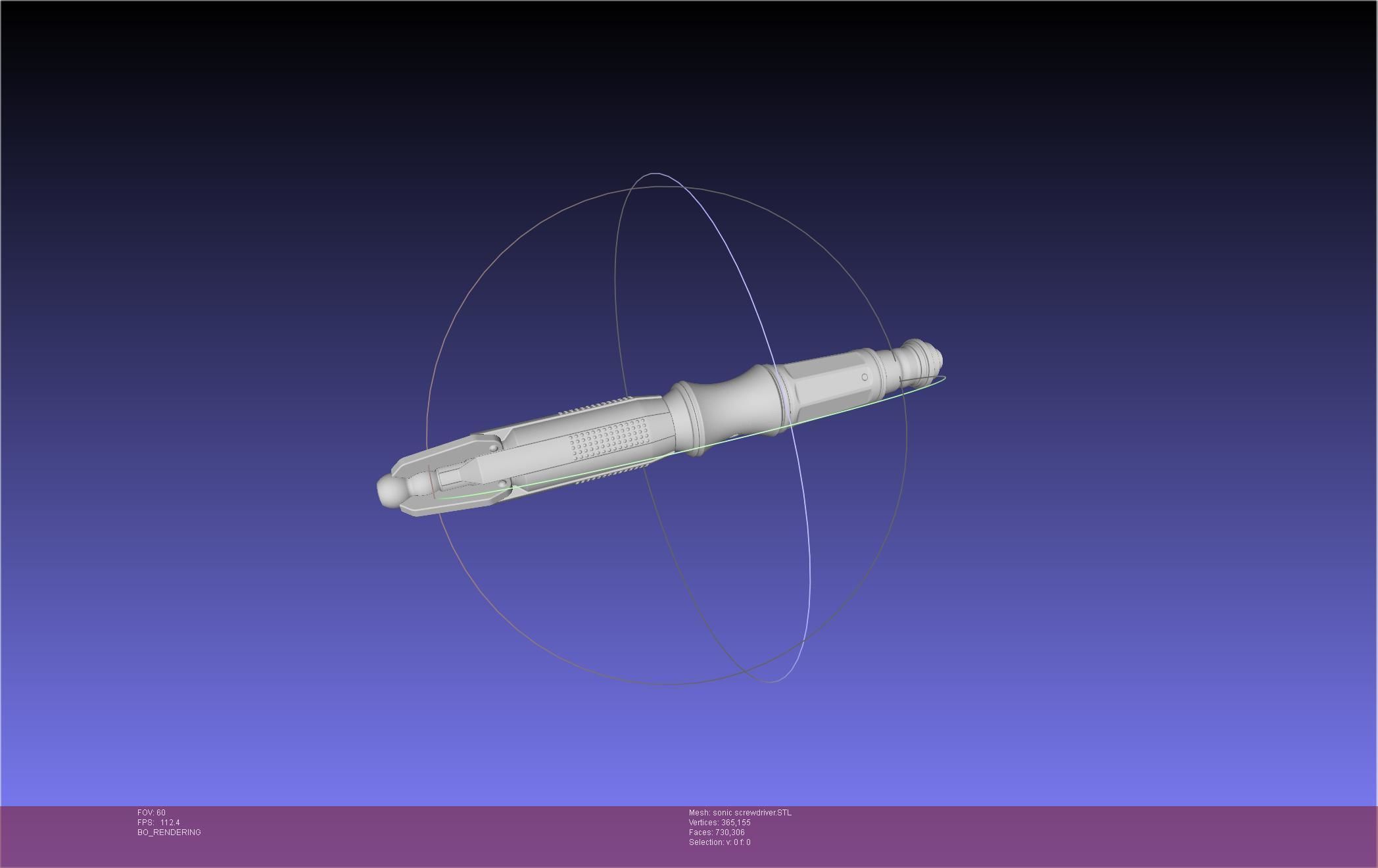Doctor Who 11-12 Sonic Screwdriver 3D print model_9