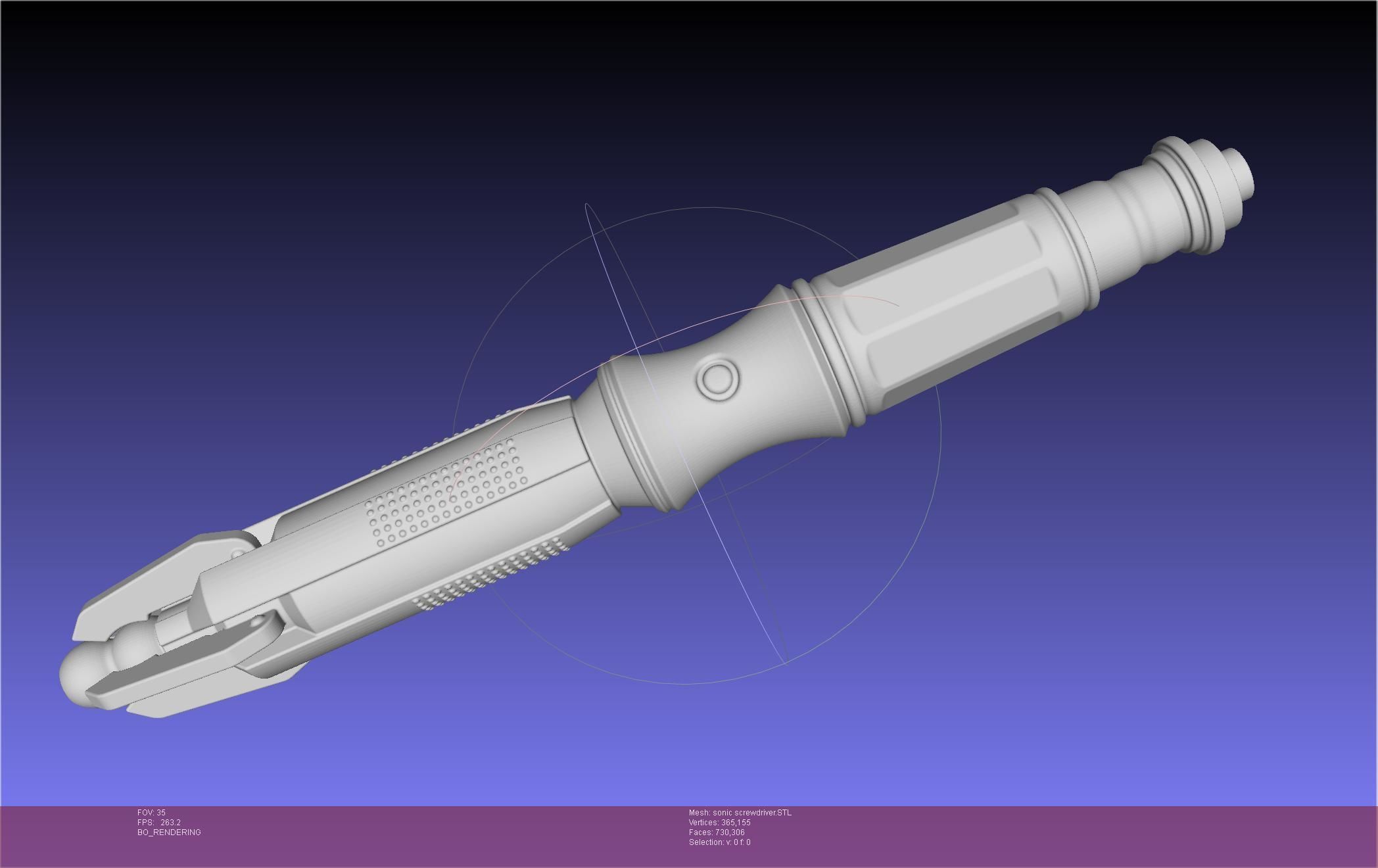 Doctor Who 11-12 Sonic Screwdriver 3D print model_49