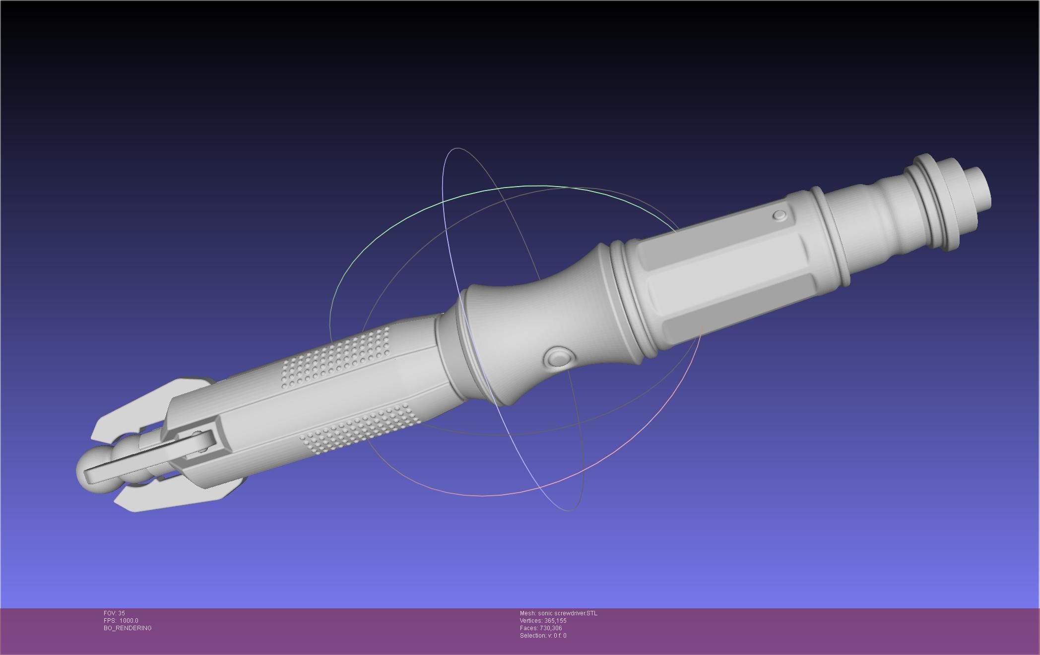 Doctor Who 11-12 Sonic Screwdriver 3D print model_53