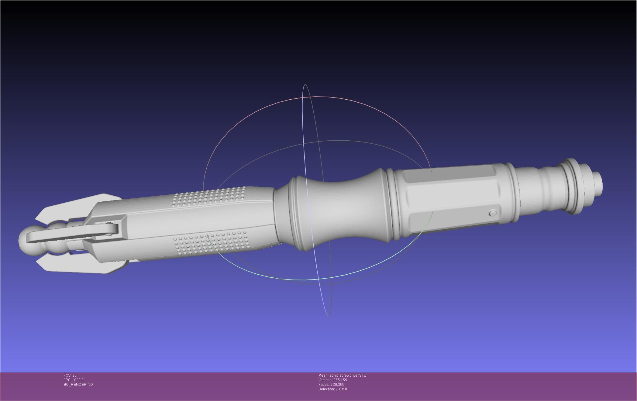 Doctor Who 11-12 Sonic Screwdriver 3D print model_55