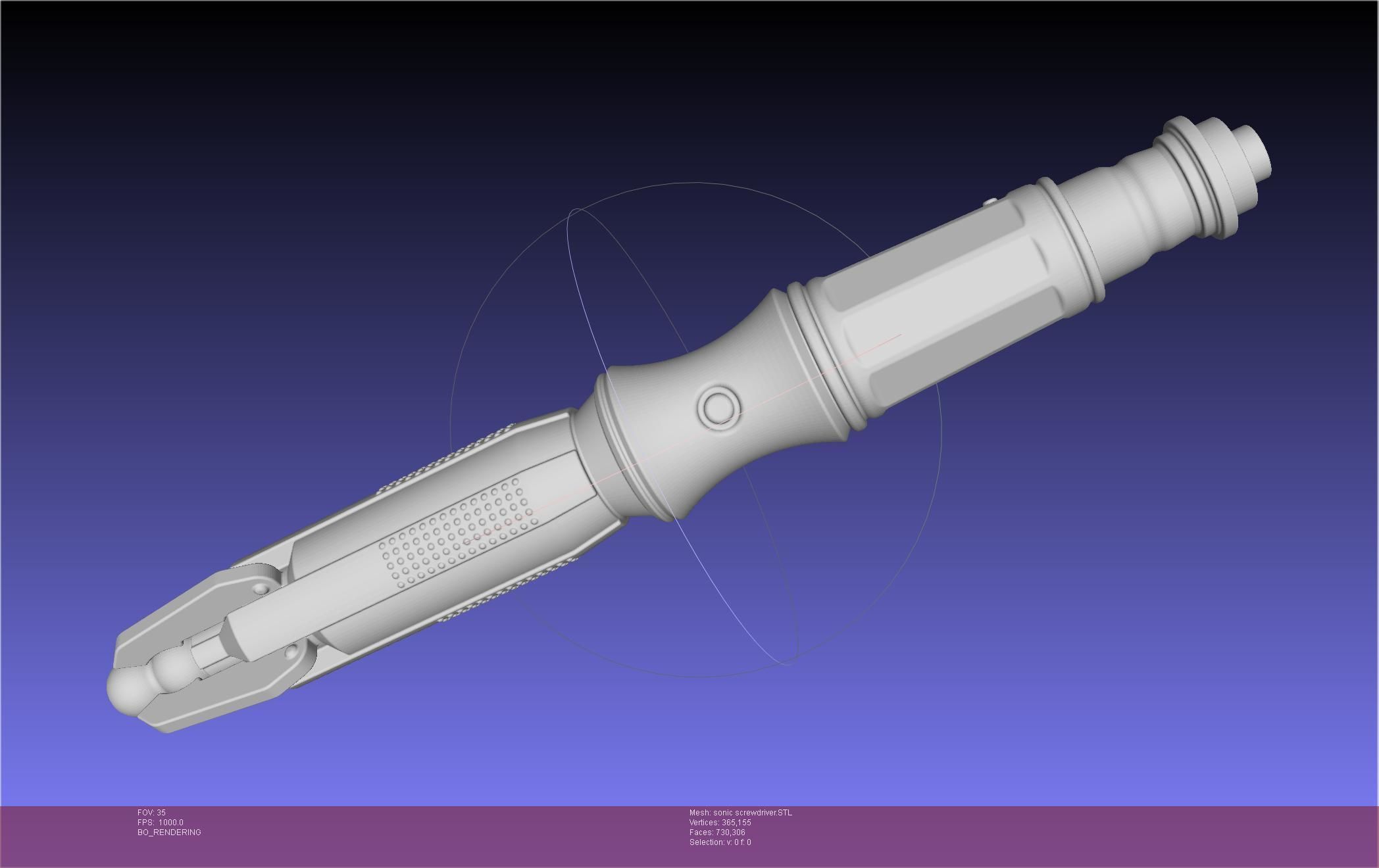 Doctor Who 11-12 Sonic Screwdriver 3D print model_51