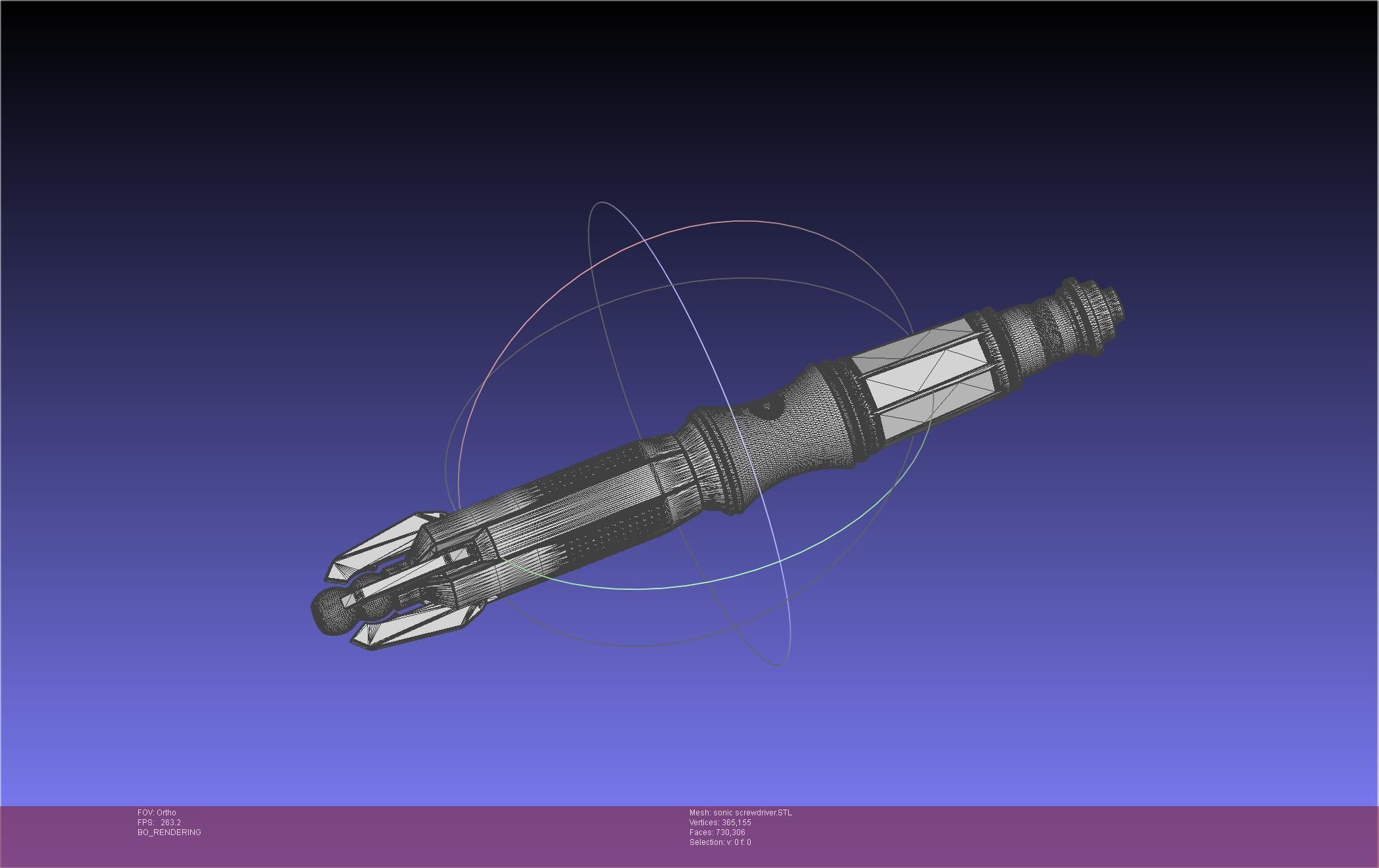 Doctor Who 11-12 Sonic Screwdriver 3D print model_40