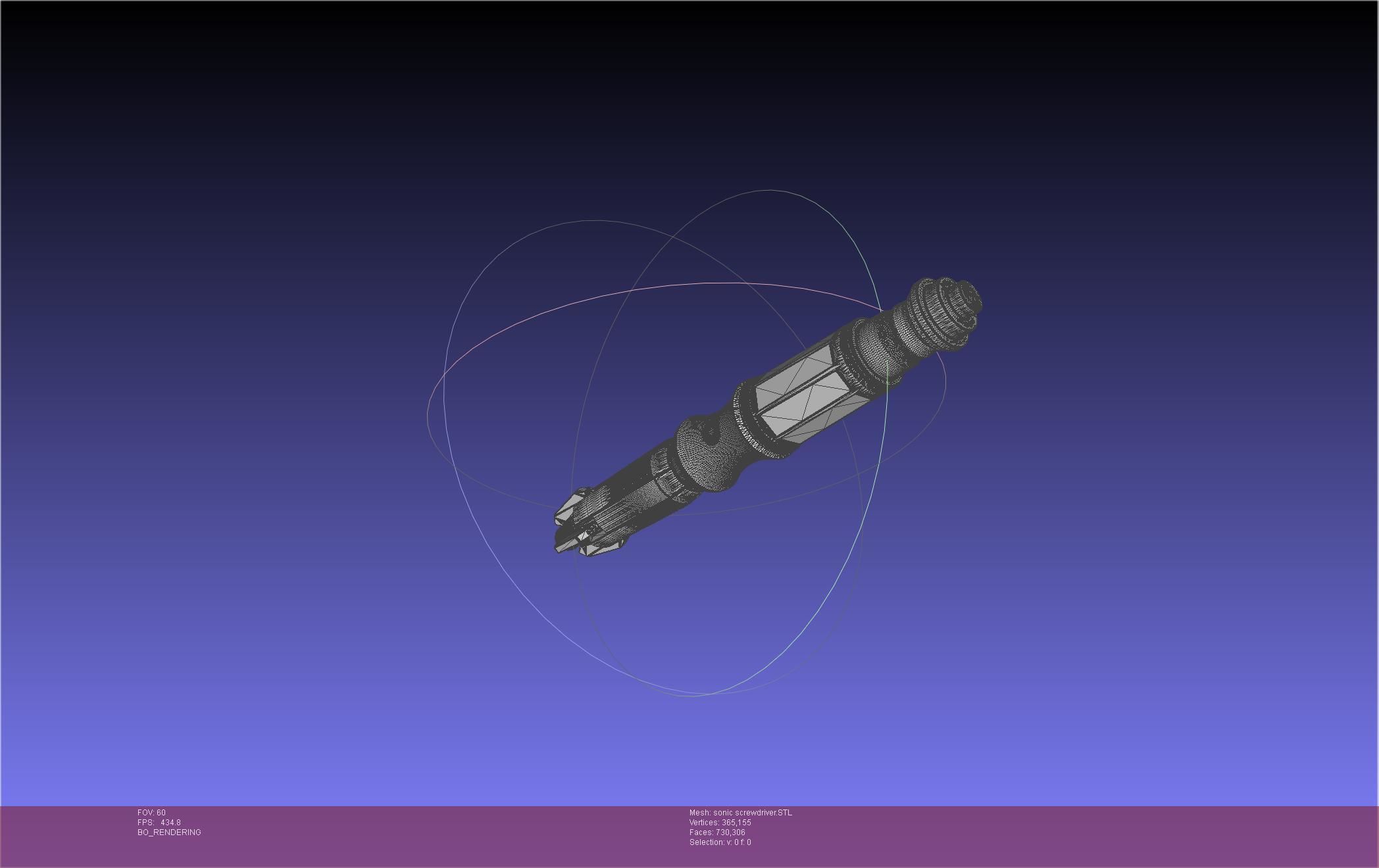 Doctor Who 11-12 Sonic Screwdriver 3D print model_37