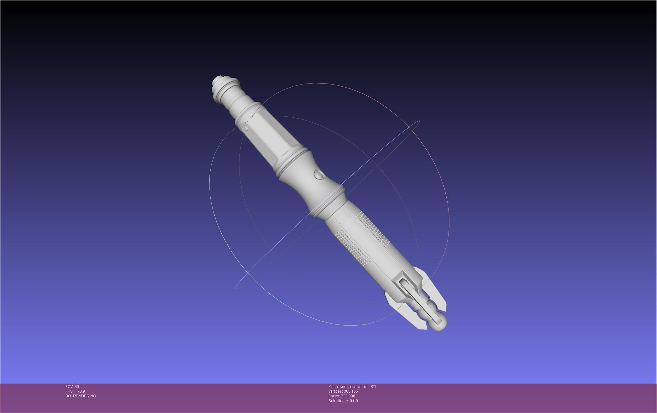 Doctor Who 11-12 Sonic Screwdriver 3D print model_1