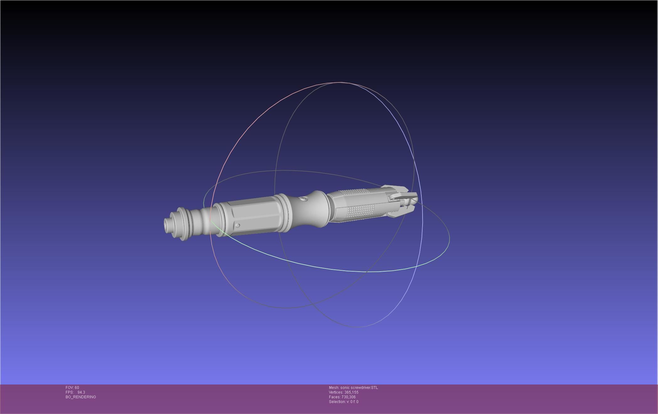 Doctor Who 11-12 Sonic Screwdriver 3D print model_3