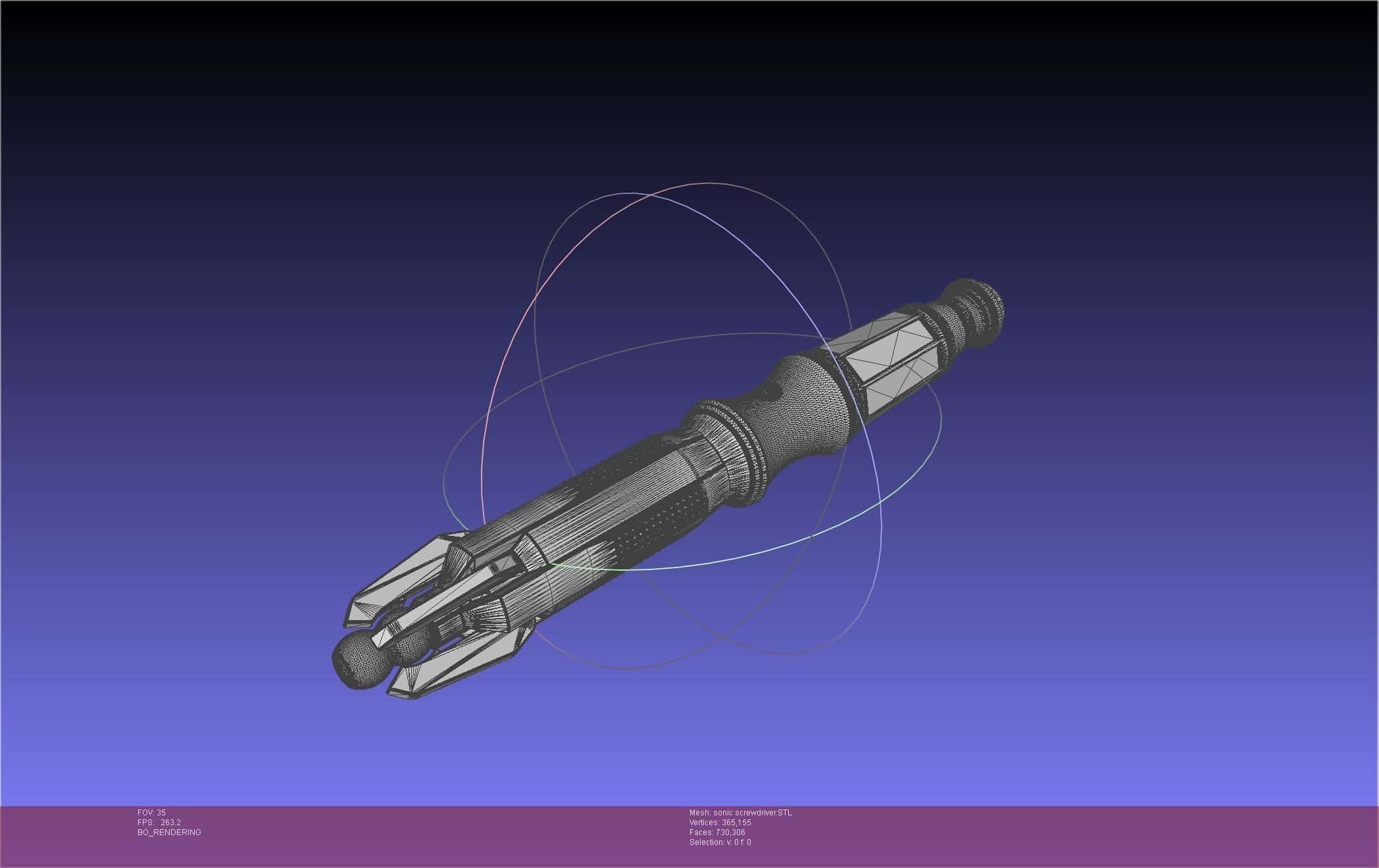 Doctor Who 11-12 Sonic Screwdriver 3D print model_44
