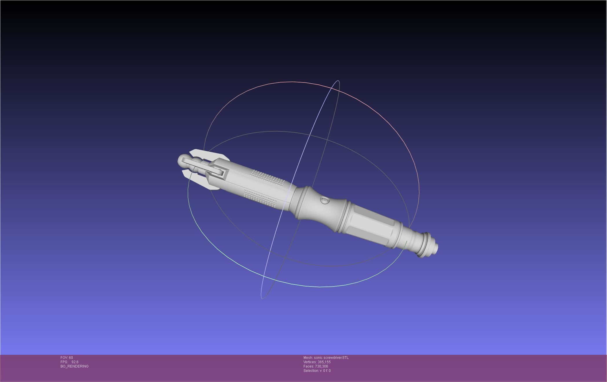 Doctor Who 11-12 Sonic Screwdriver 3D print model_5